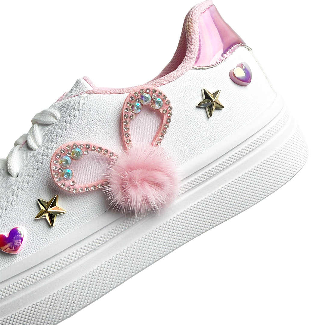 Tenis casual - 16 Blanco / Rosa
