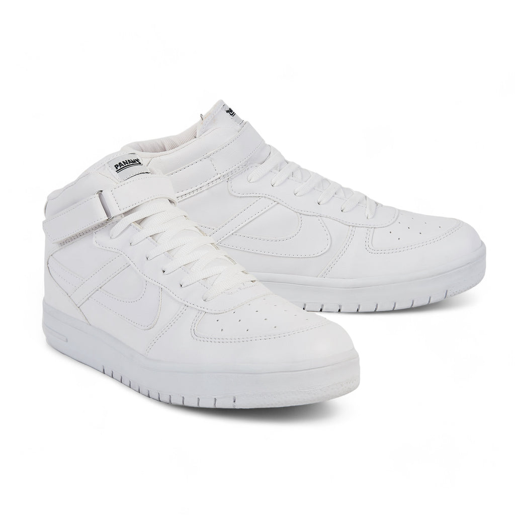 Tenis casual de bota - 10301 Blanco