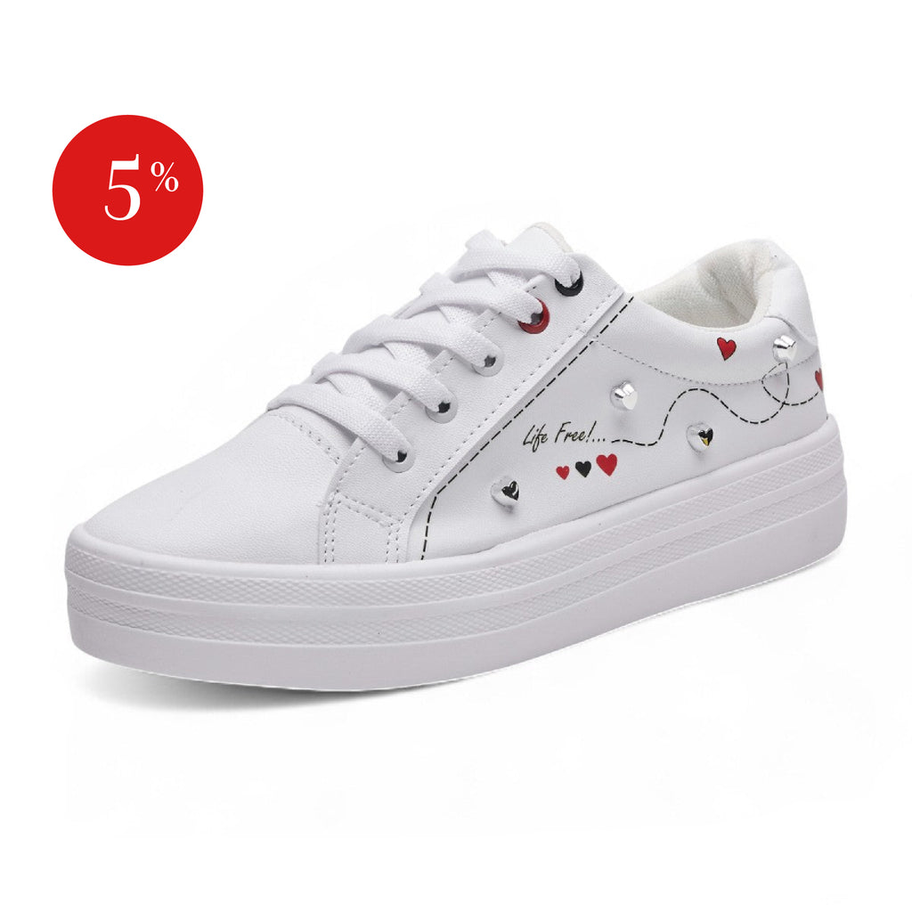 Tenis casual - 121 Blanco