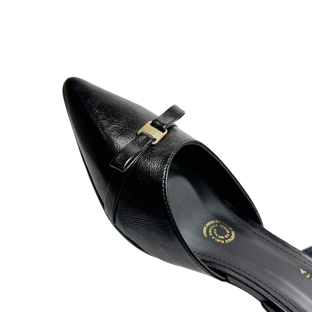 Zapatilla tacón medio Daniel García - 2056 Negro