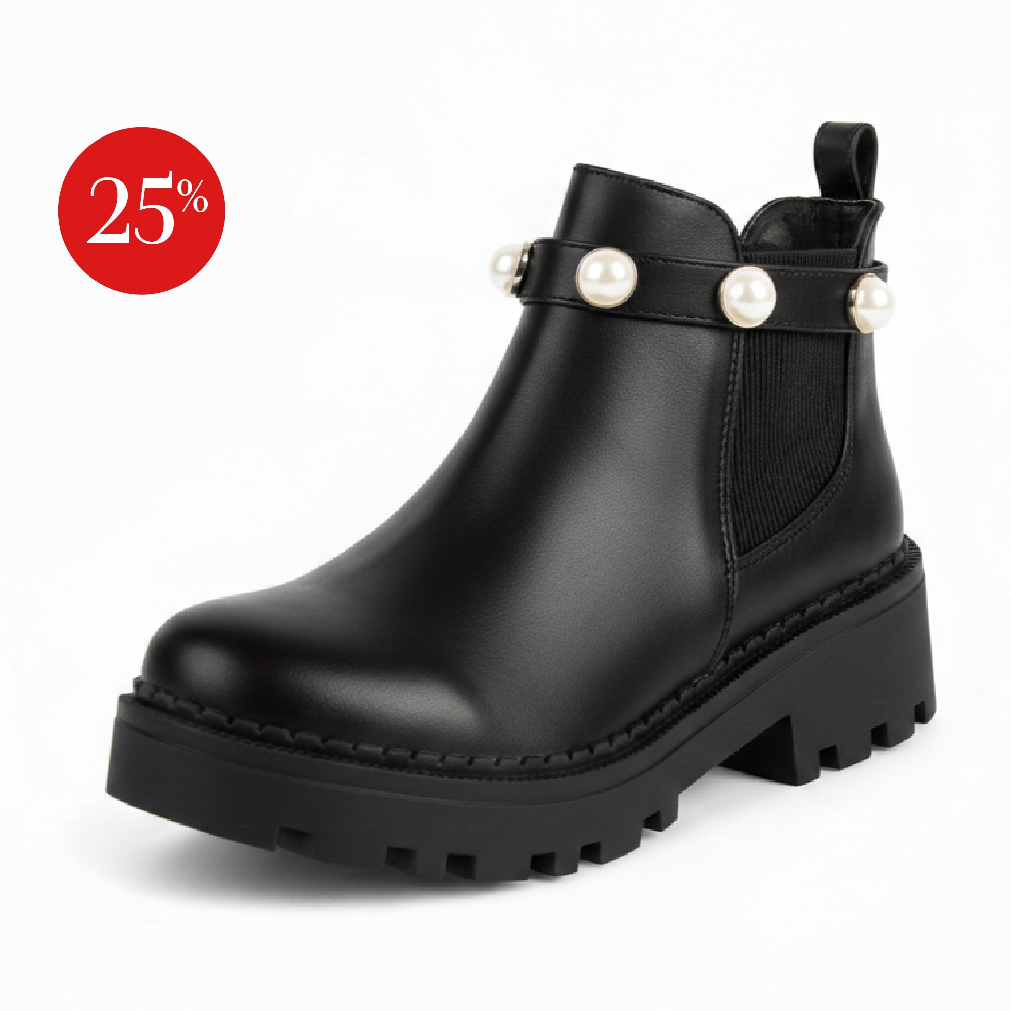 Botín alto Daniel García - 6029 Negro