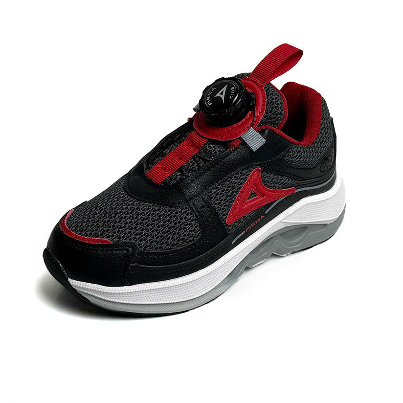 Tenis deportivo Pirma - 5081 Negro / Rojo