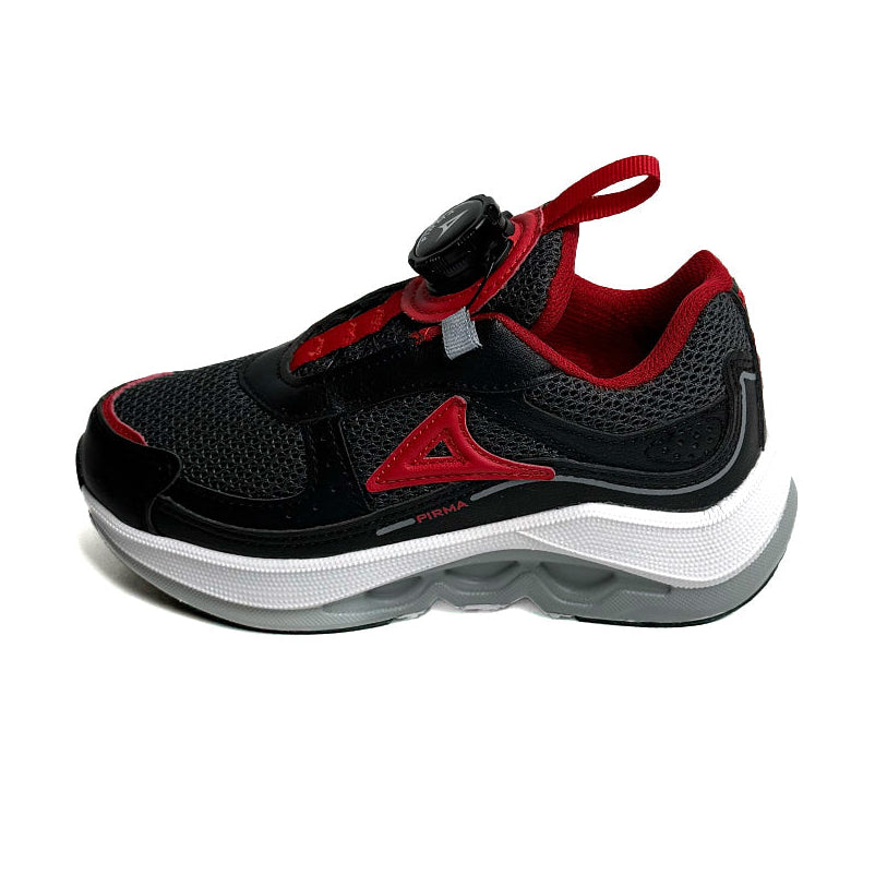 Tenis deportivo Pirma - 5081 Negro / Rojo