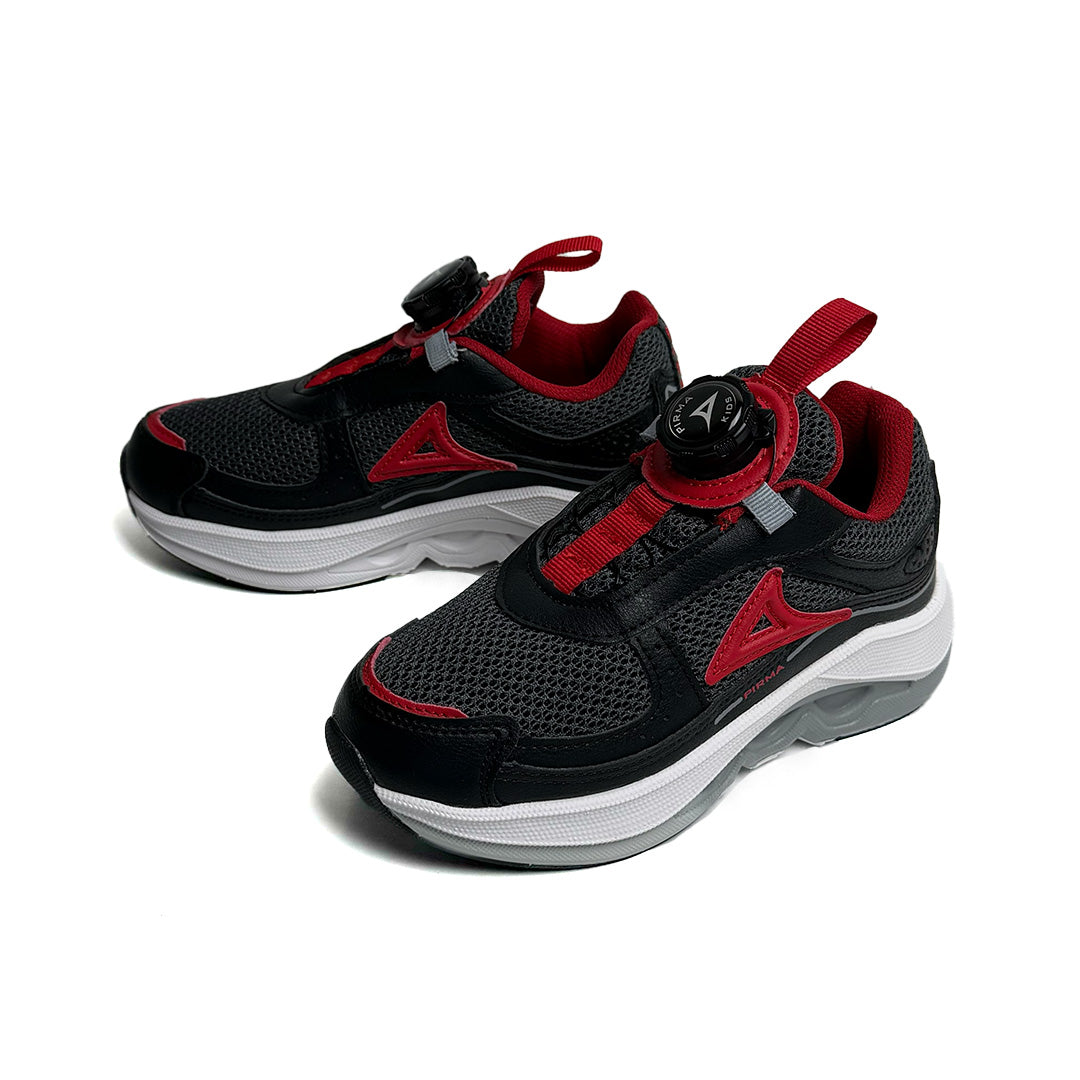 Tenis deportivo Pirma - 5081 Negro / Rojo