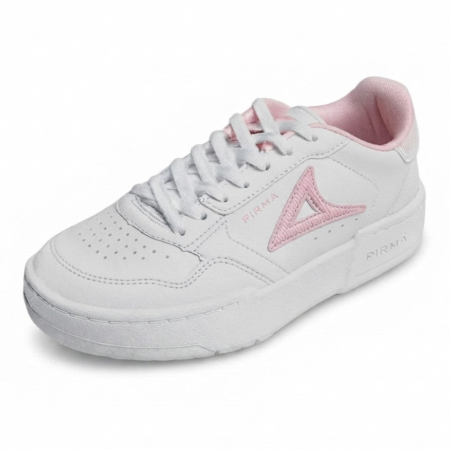 Tenis casual Pirma - 5083 Blanco / Rosa