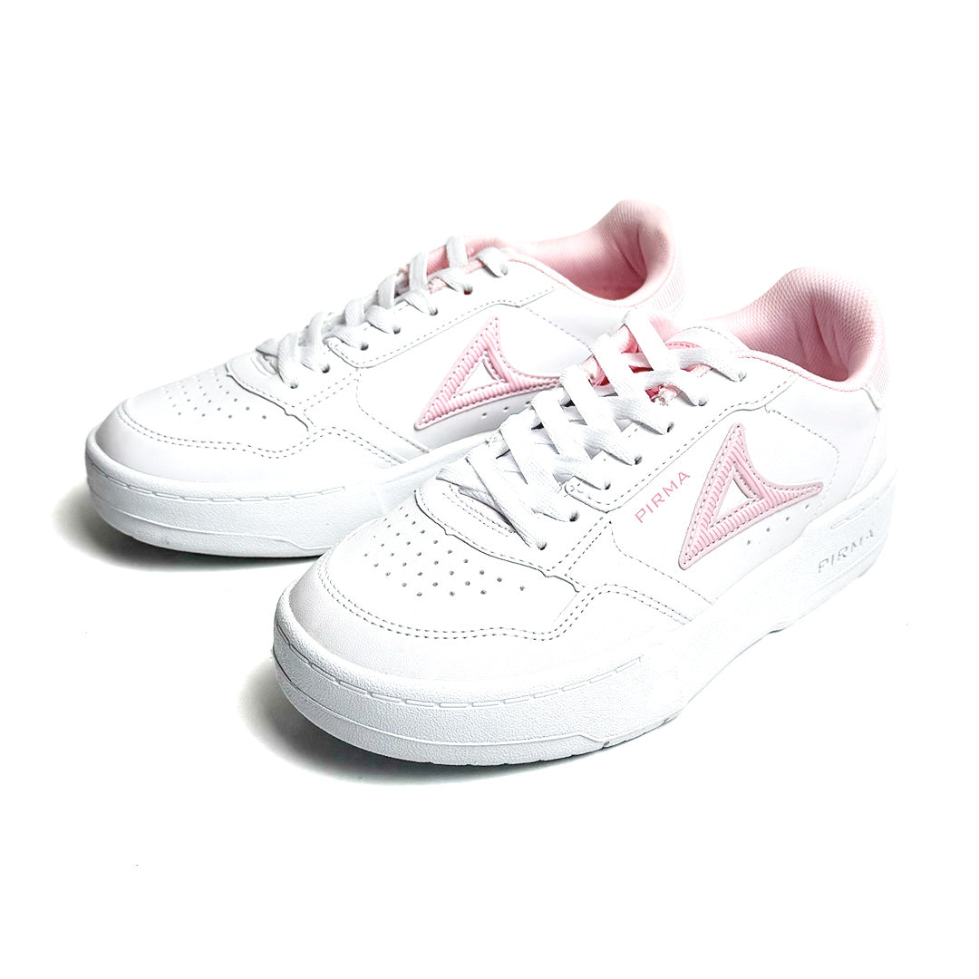Tenis casual Pirma - 5083 Blanco / Rosa