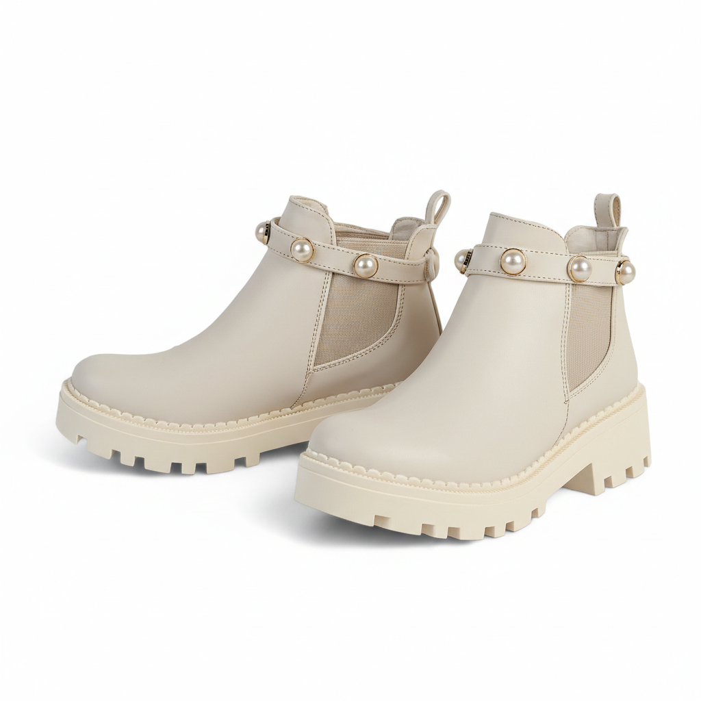 Botín alto Daniel García - 6029 Latte