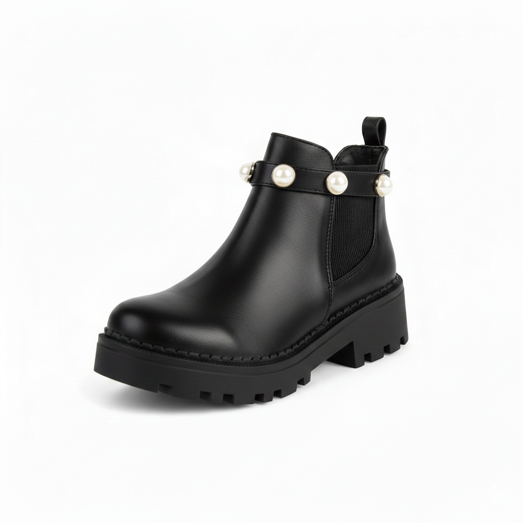 Botín alto Daniel García - 6029 Negro