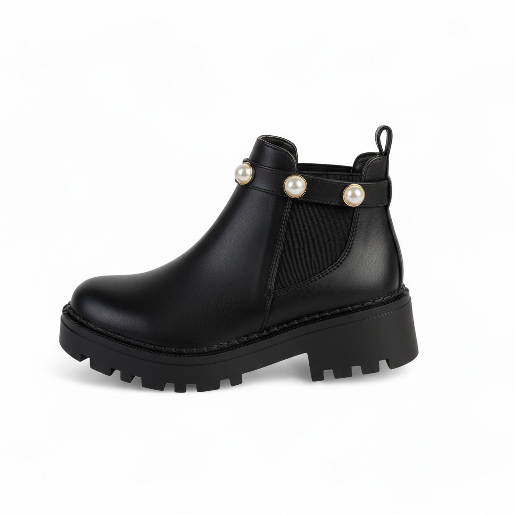 Botín alto Daniel García - 6029 Negro