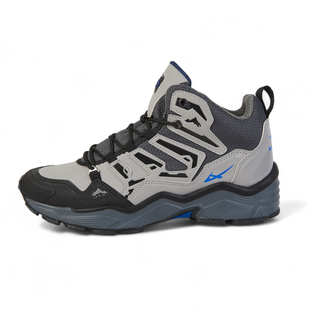 Tenis senderismo - 743 Gris / Negro / Azul
