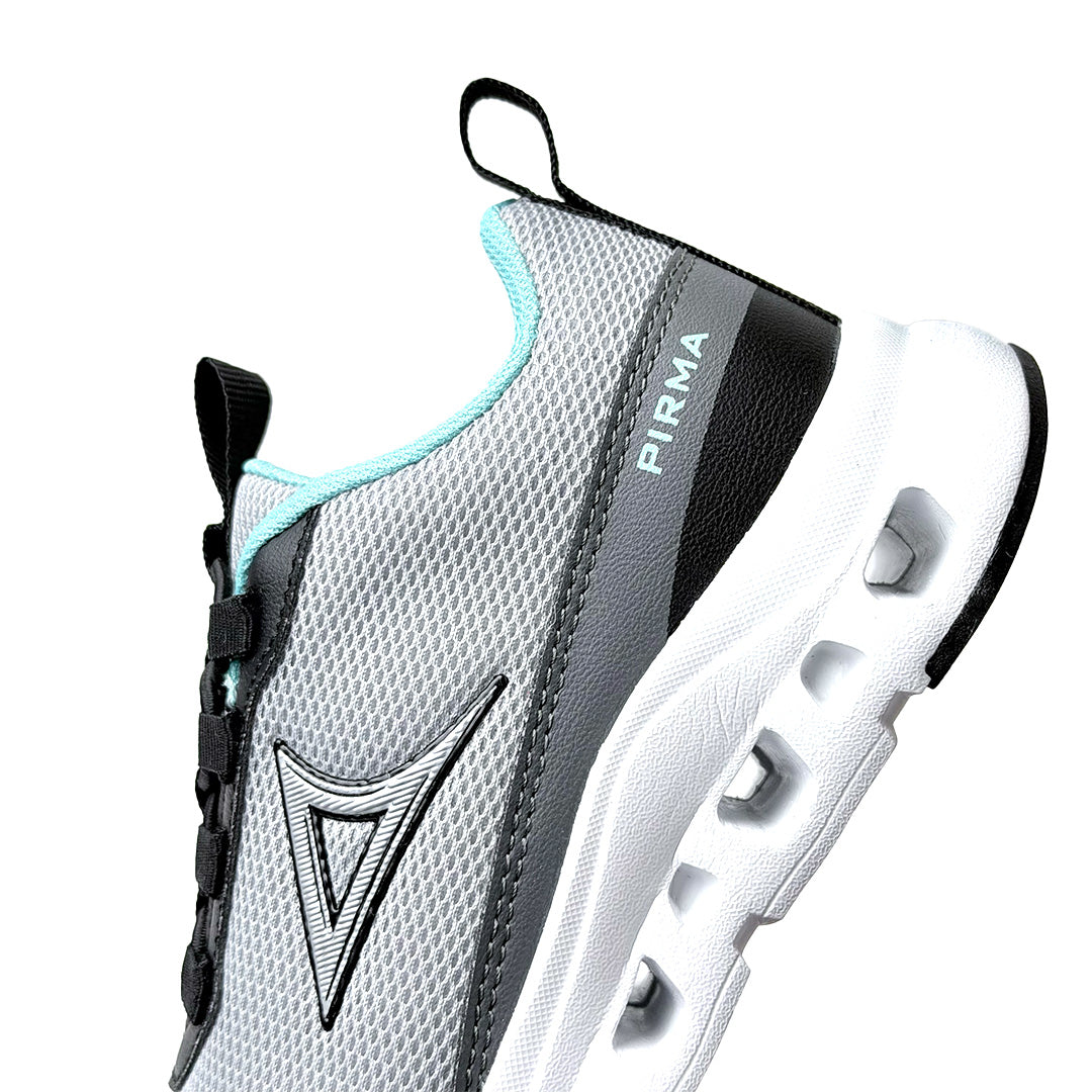 Tenis deportivo Pirma Brasil - 8026 Gris / Negro
