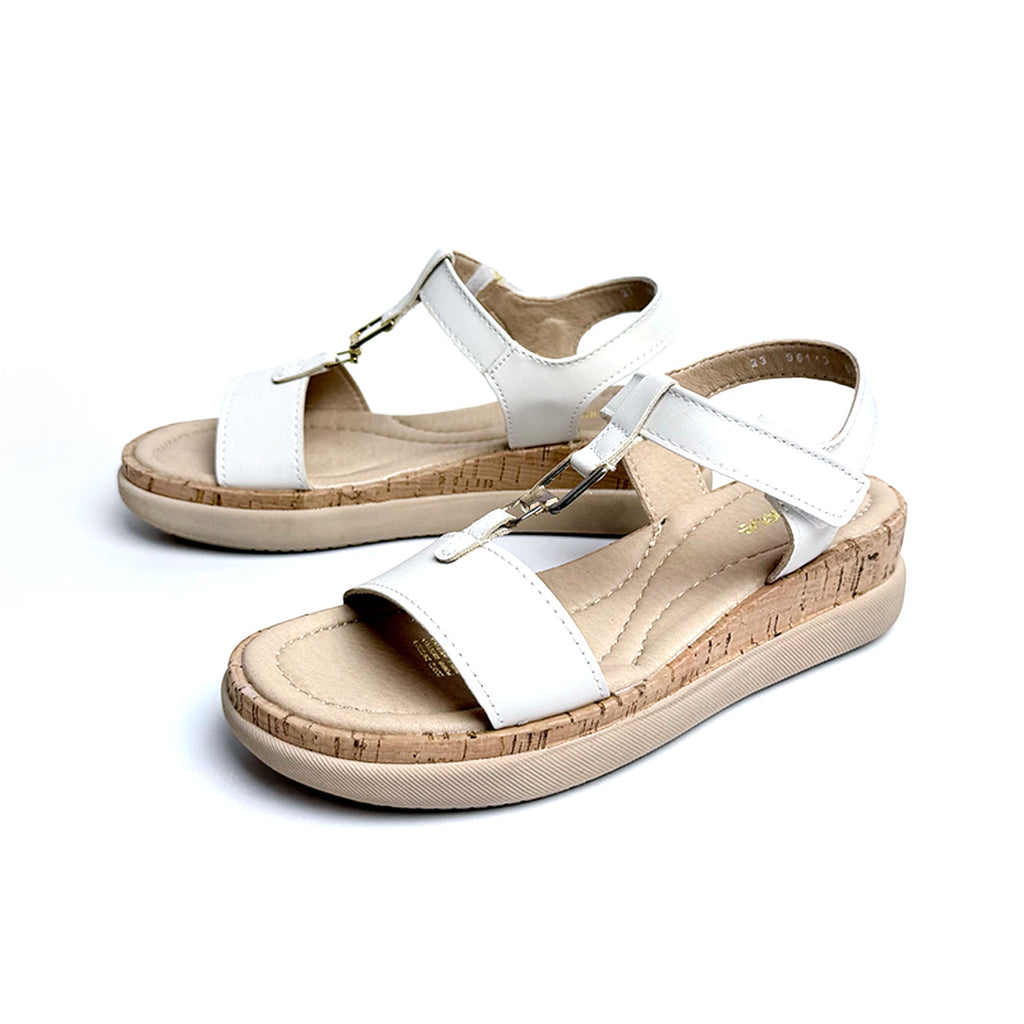 Huarache plataforma pequeña Yuyin - 96113 Latte