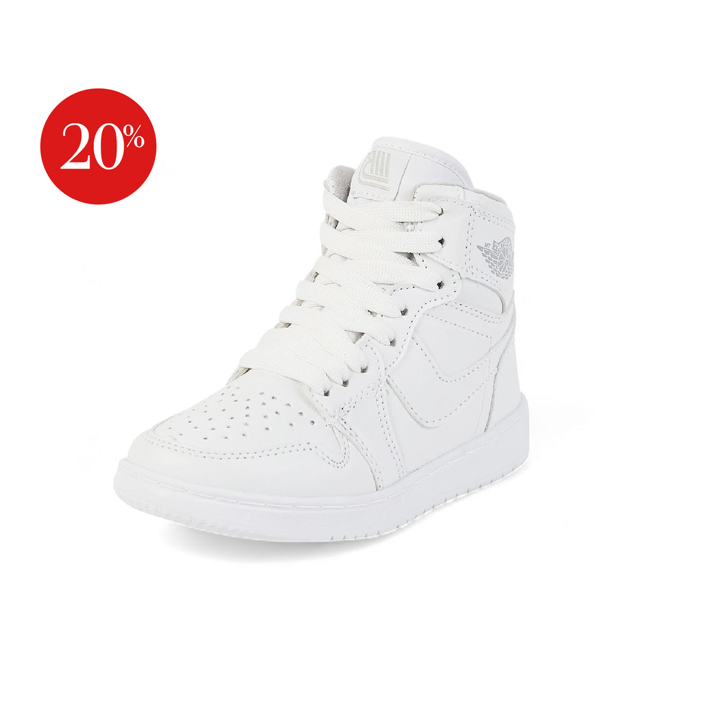 Tenis casual de bota - 22 Blanco