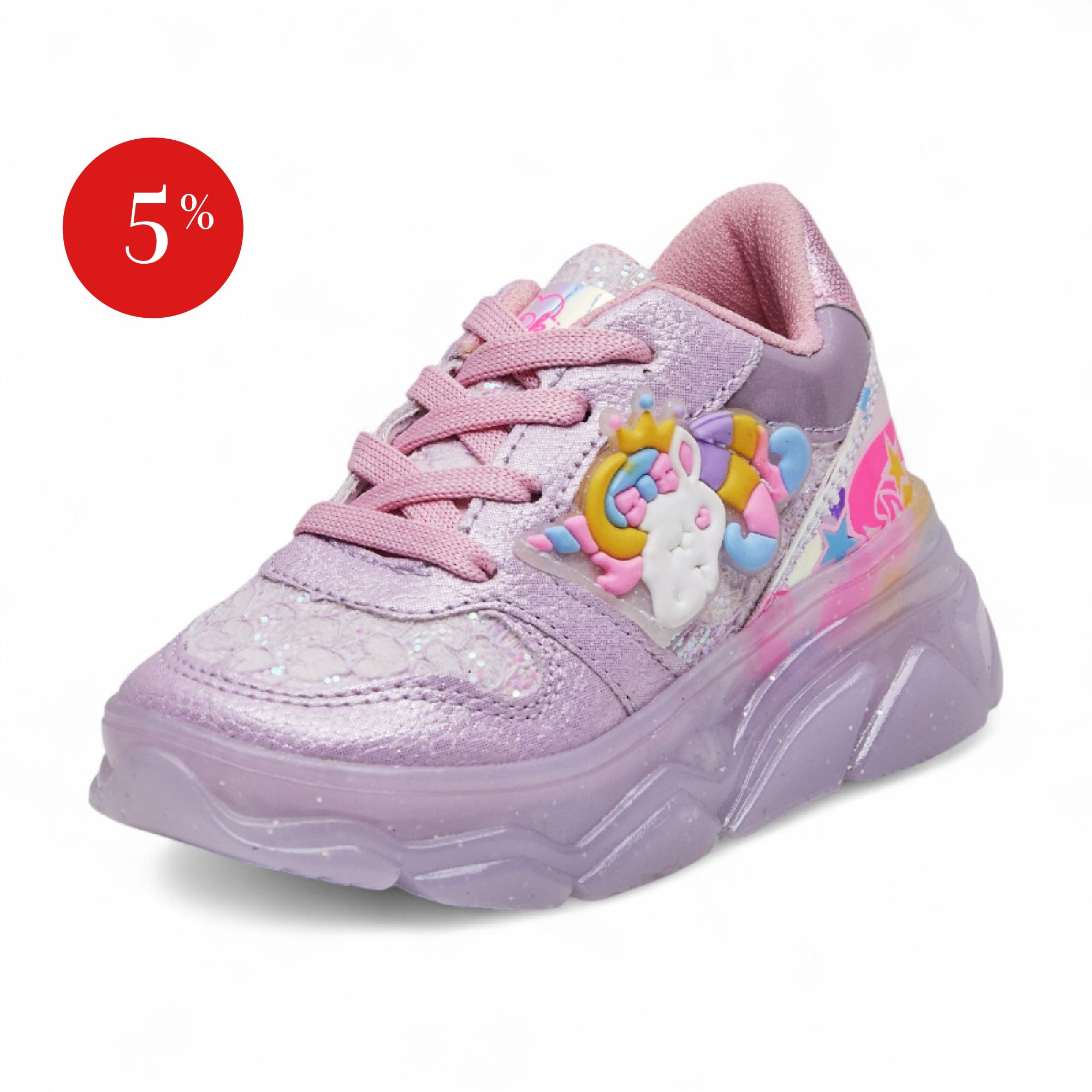 Tenis deportivo - 014-UNICORNIO Lila