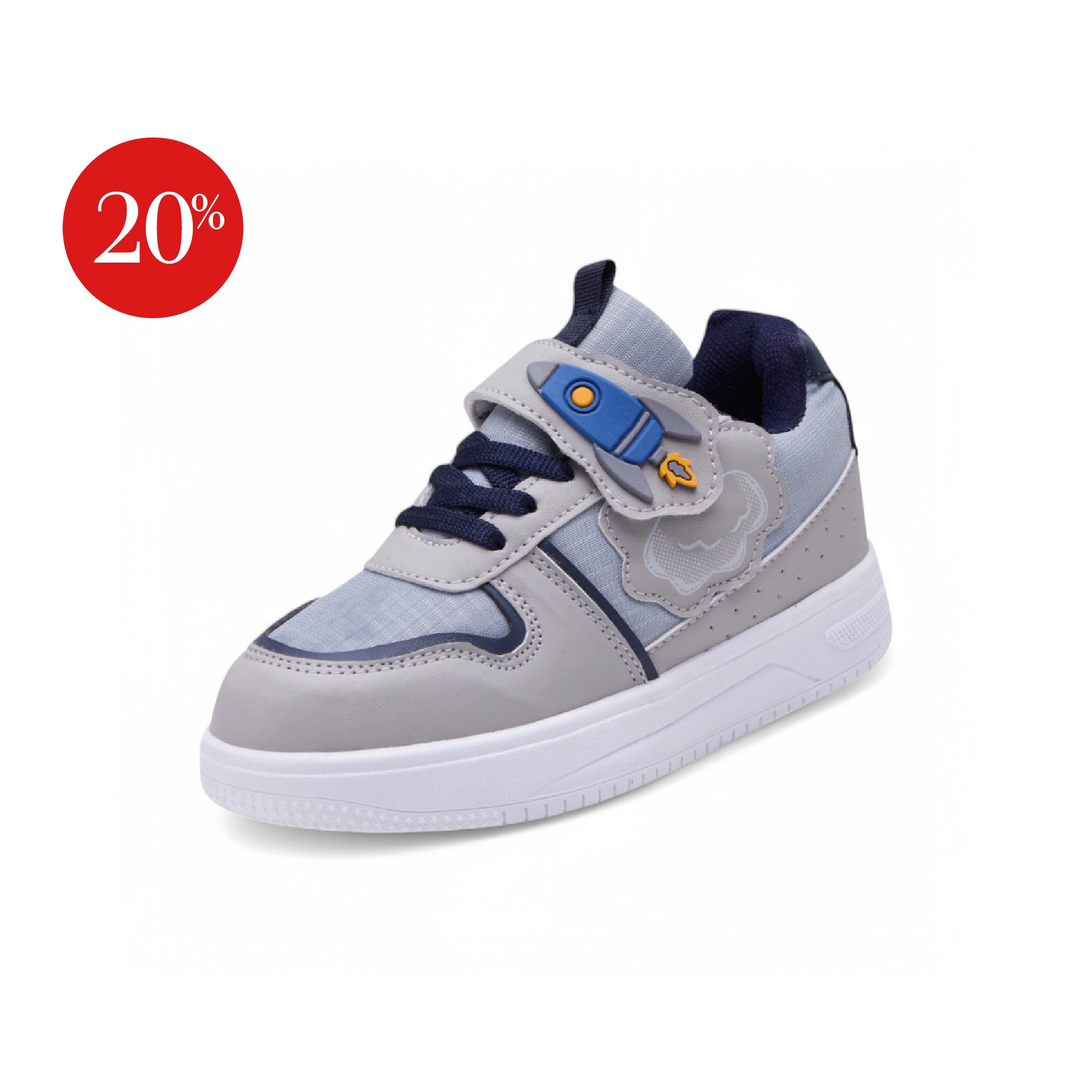Tenis casual - 32 Gris / Marino