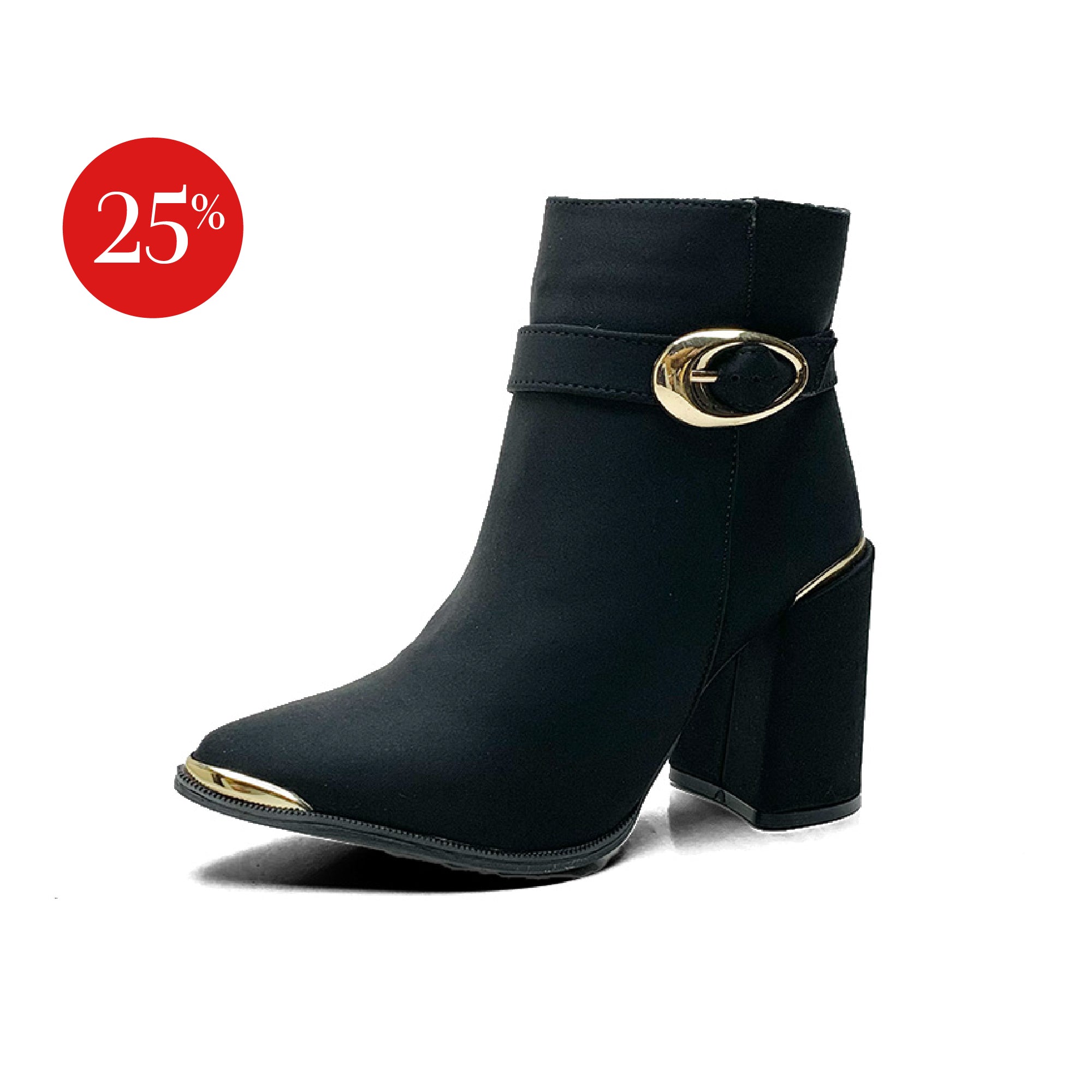 Botín alto Daniel García - 8492 Negro