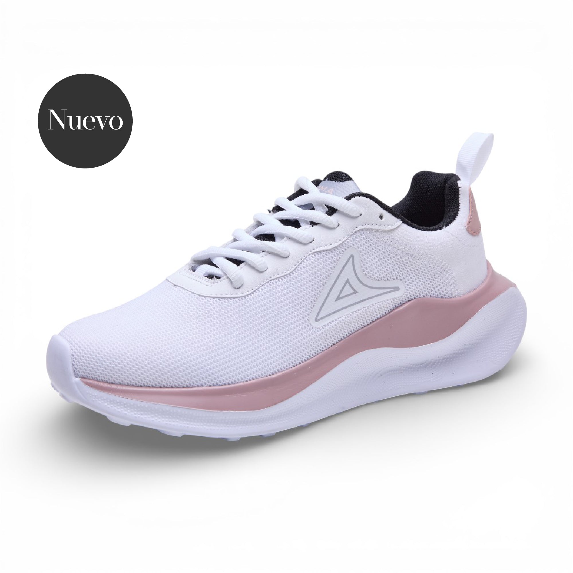 Tenis deportivo Pirma - 8018 Blanco / Rosa
