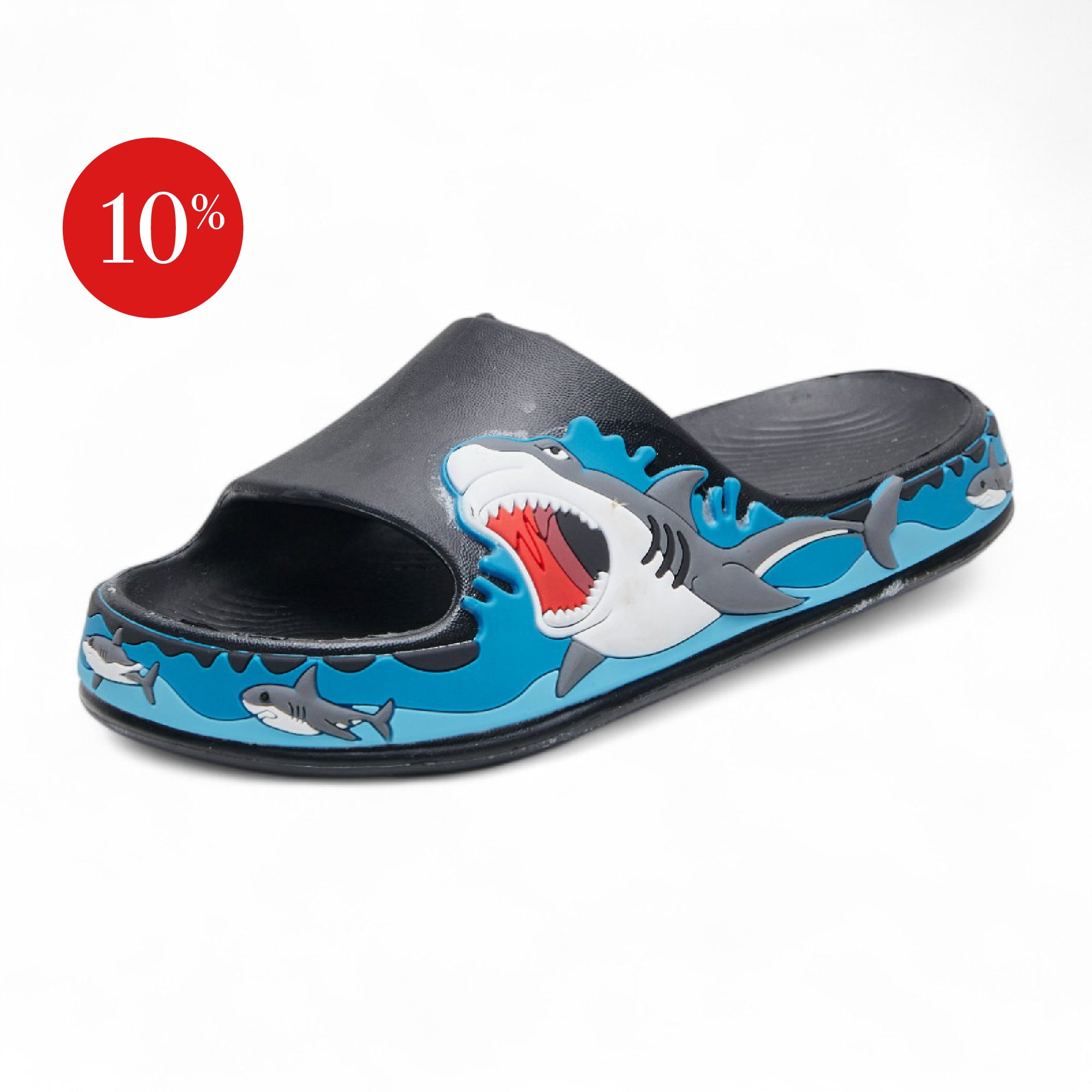 Sandalia - C-683 Negro / Azul