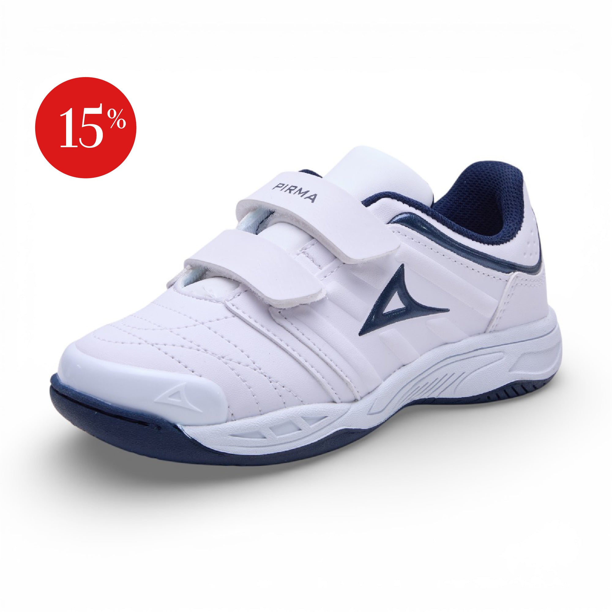 Tenis deportivo Pirma - 7005 Blanco / Marino
