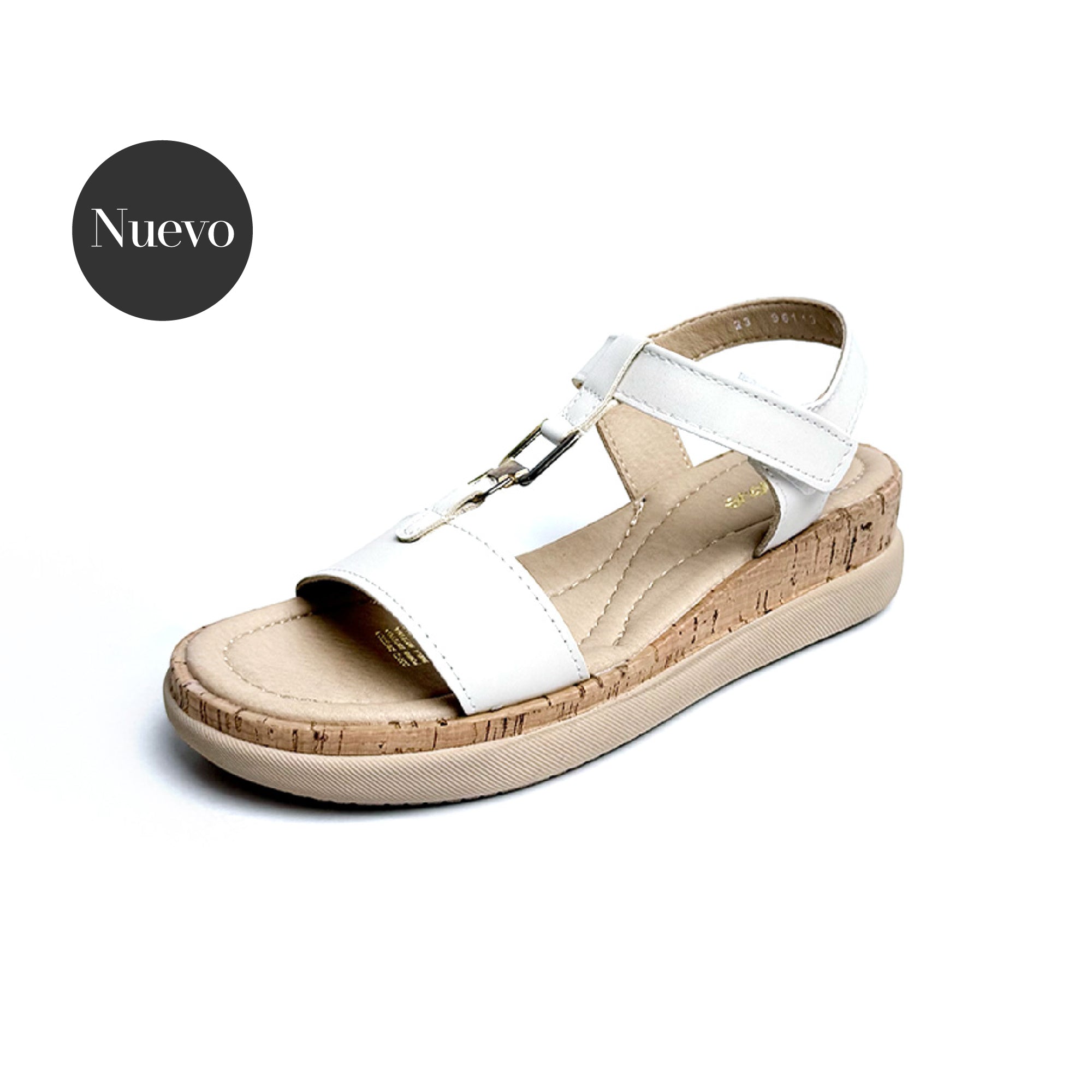 Huarache plataforma pequeña Yuyin - 96113 Latte