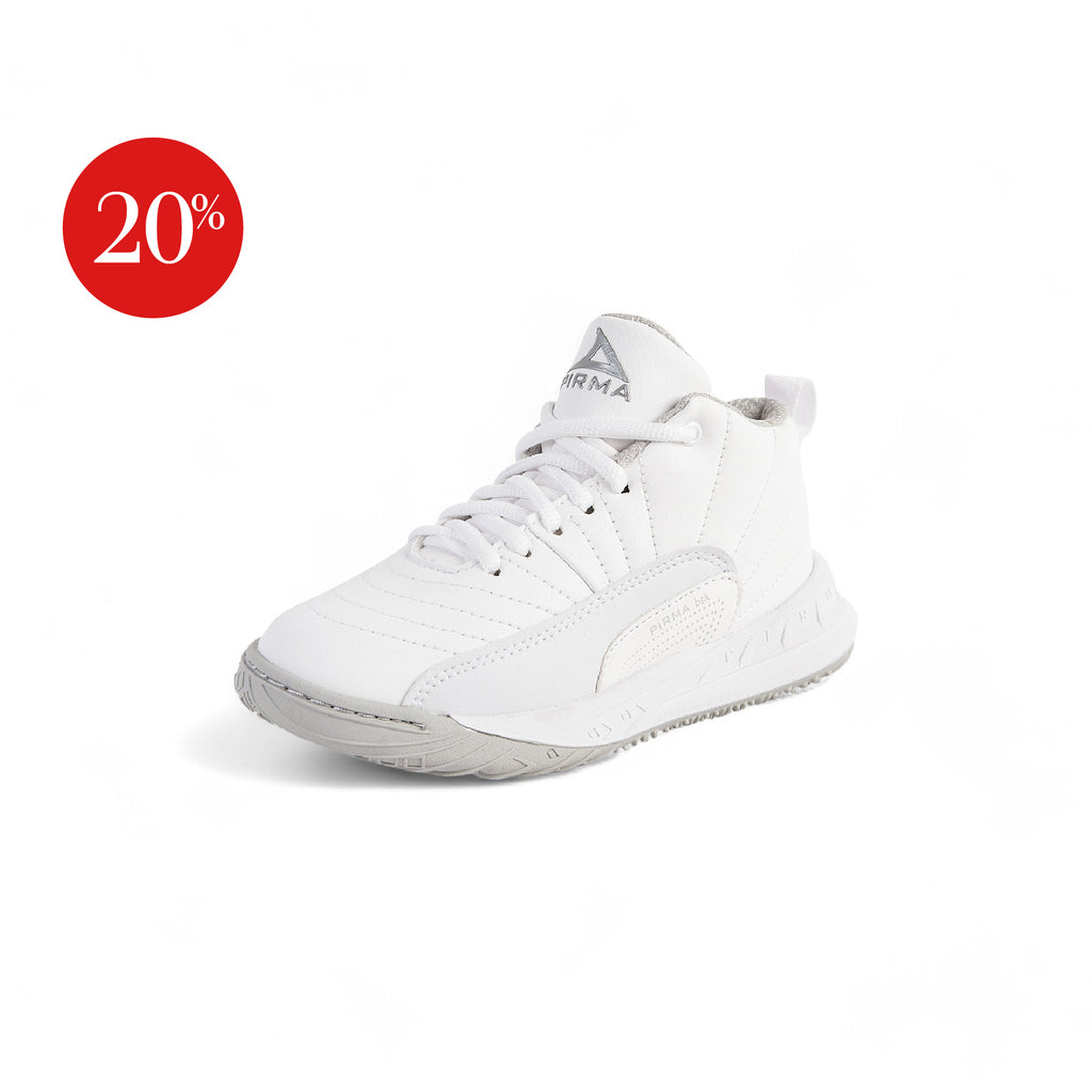Tenis deportivo de bota Pirma - 2015 Blanco