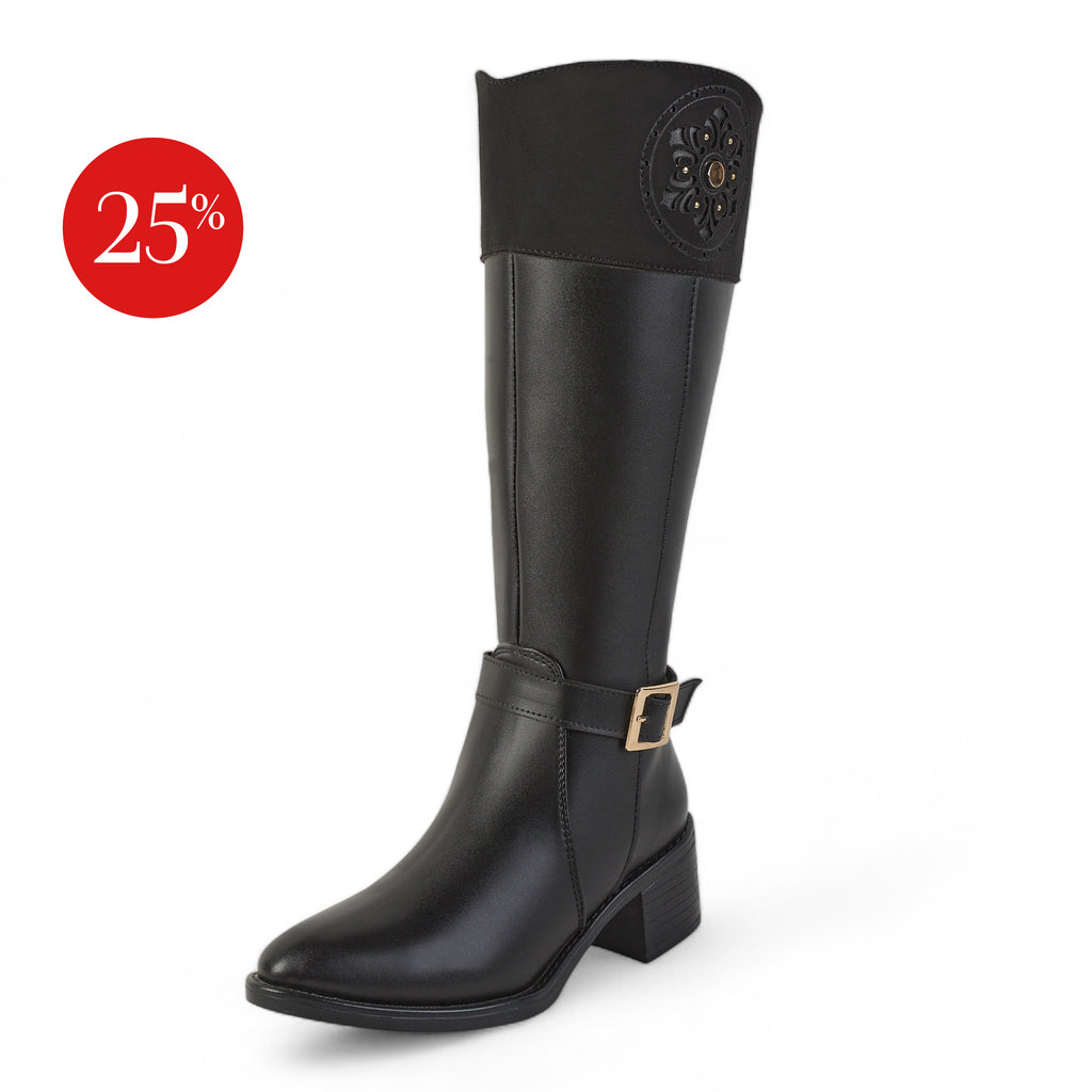 Bota alta - 5066 Negro