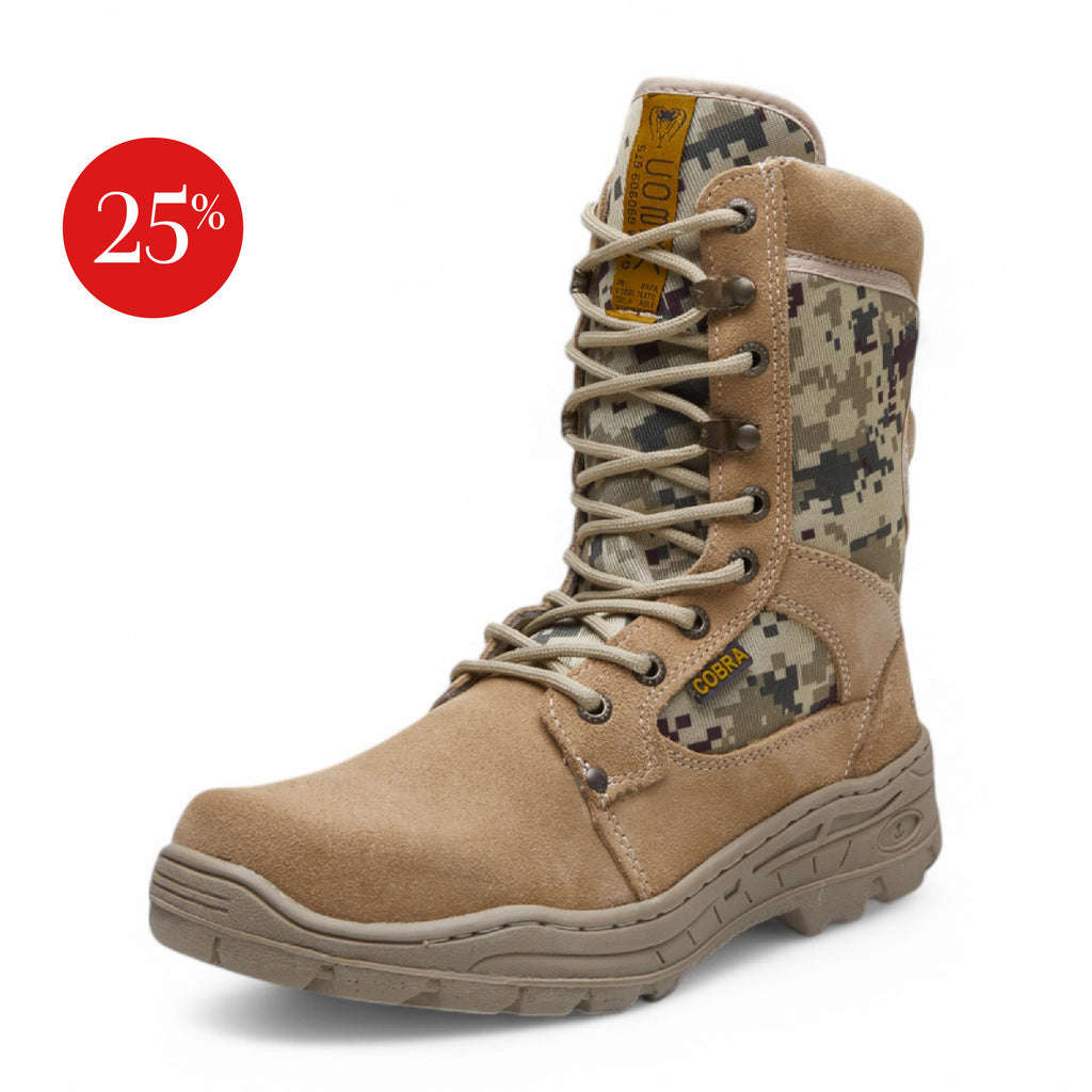 Bota táctica - 5240-Camuflaje Arena
