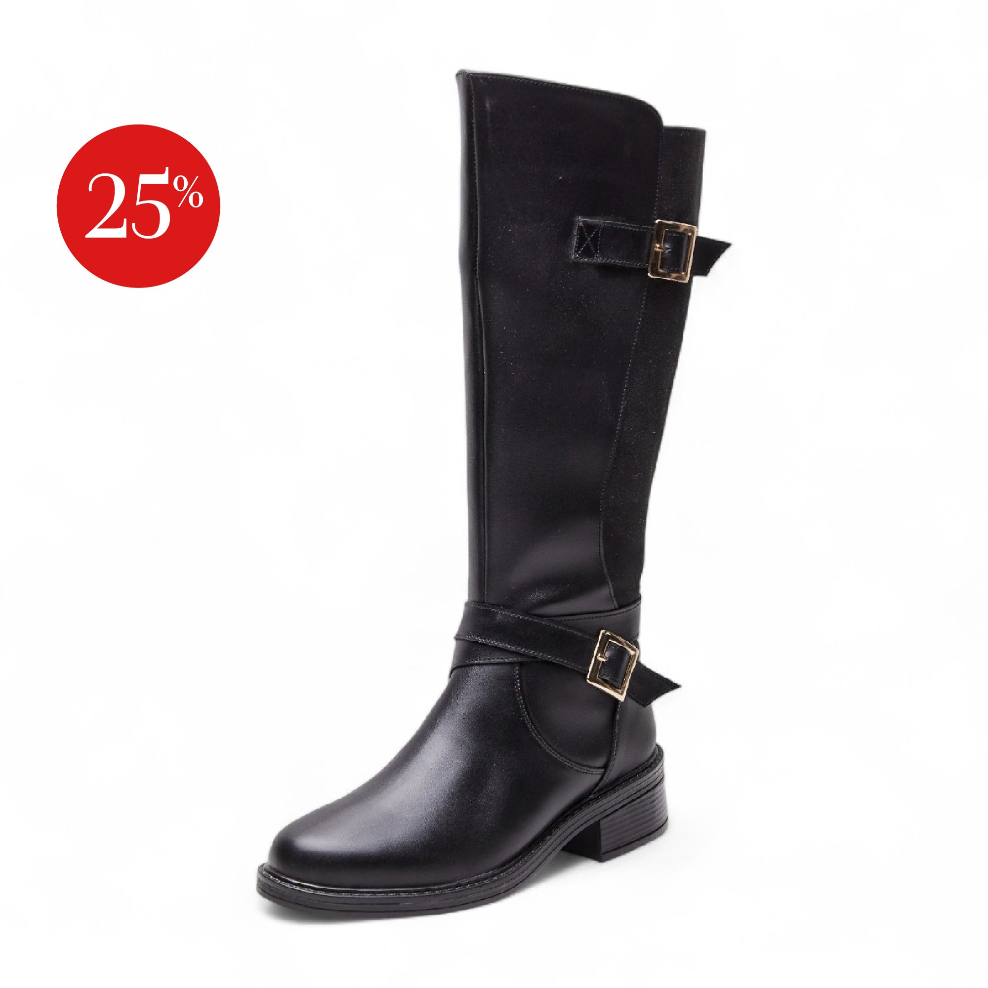 Bota alta - Modelo 6002 Negro