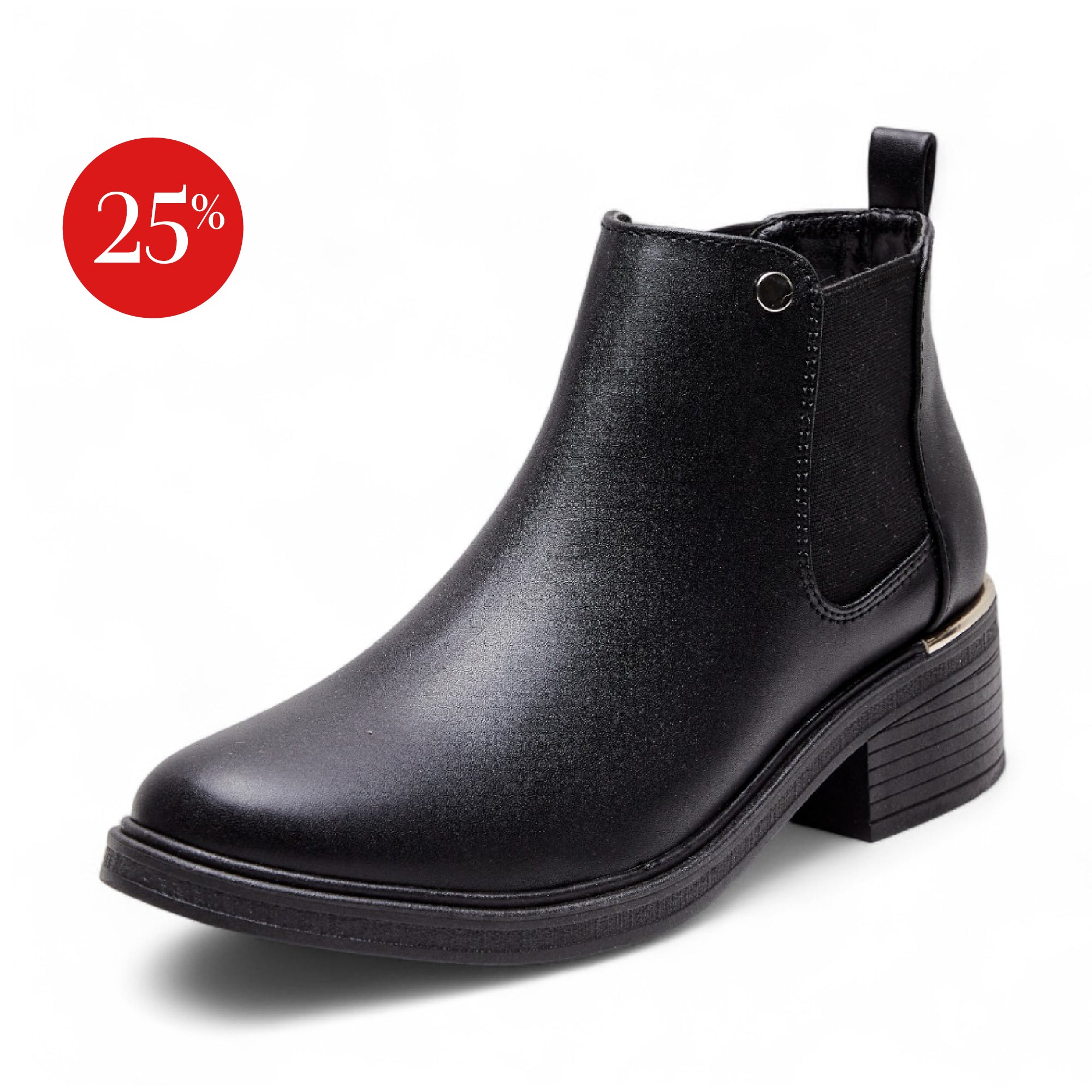 Botín alto - 6053 Negro