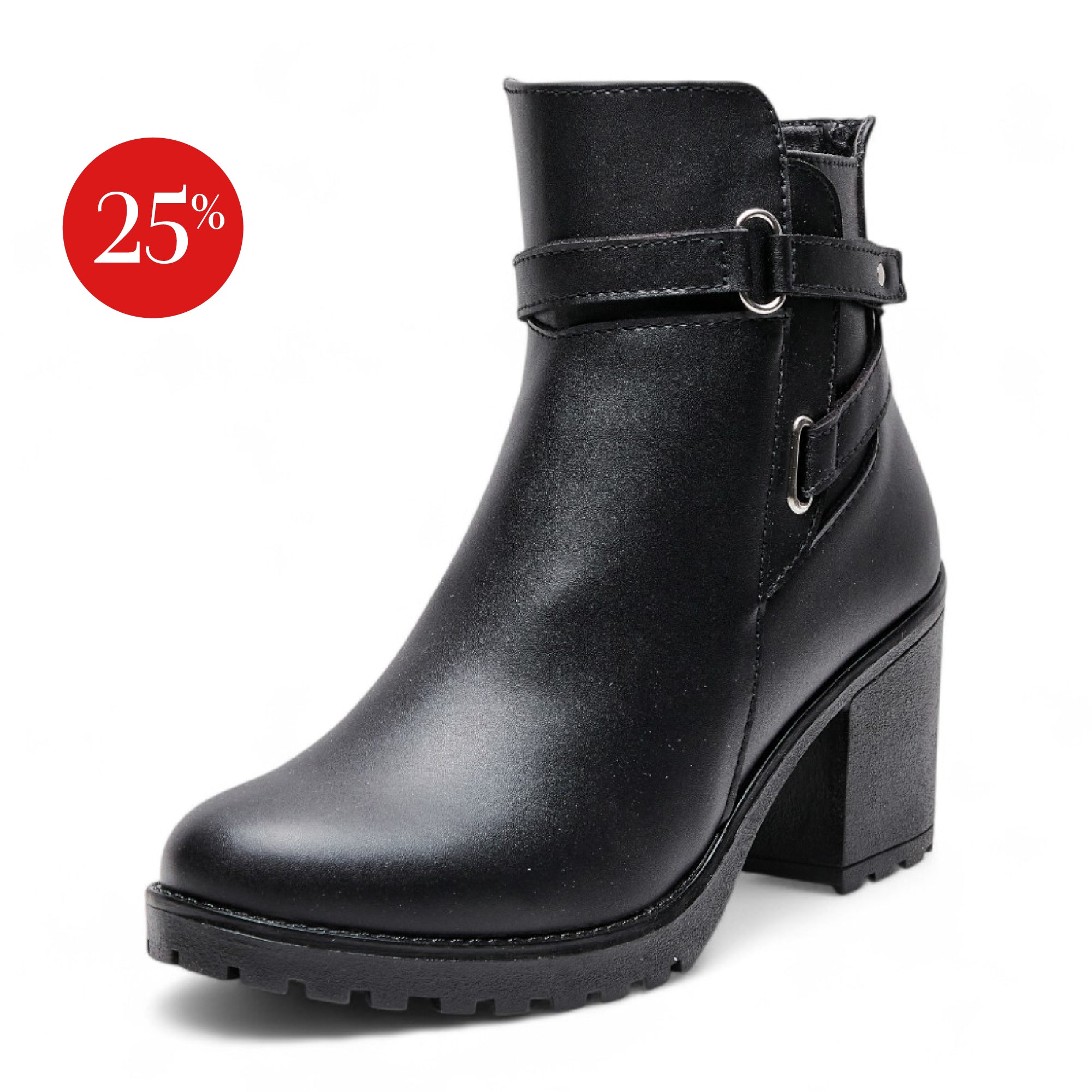 Botín alto - Modelo 8061 Negro