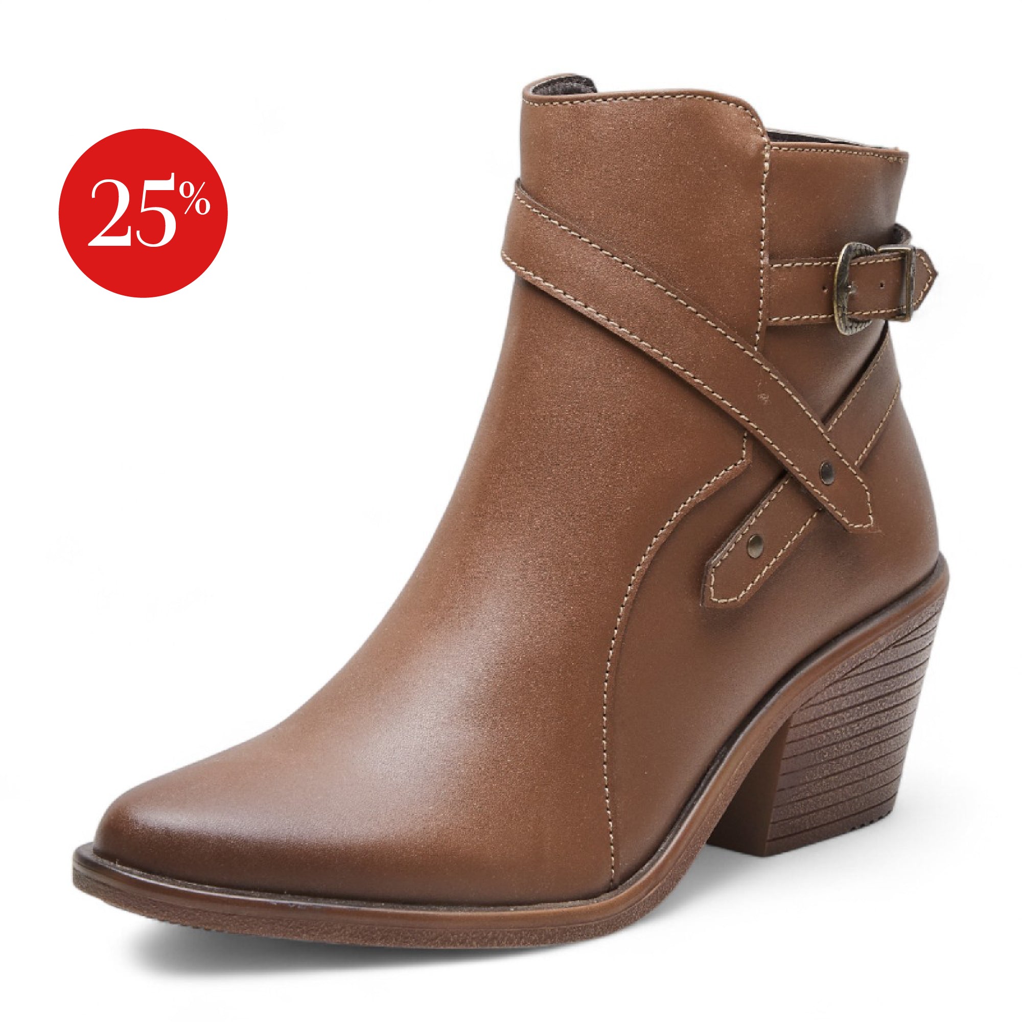 Botín alto - Modelo 11516 Camel