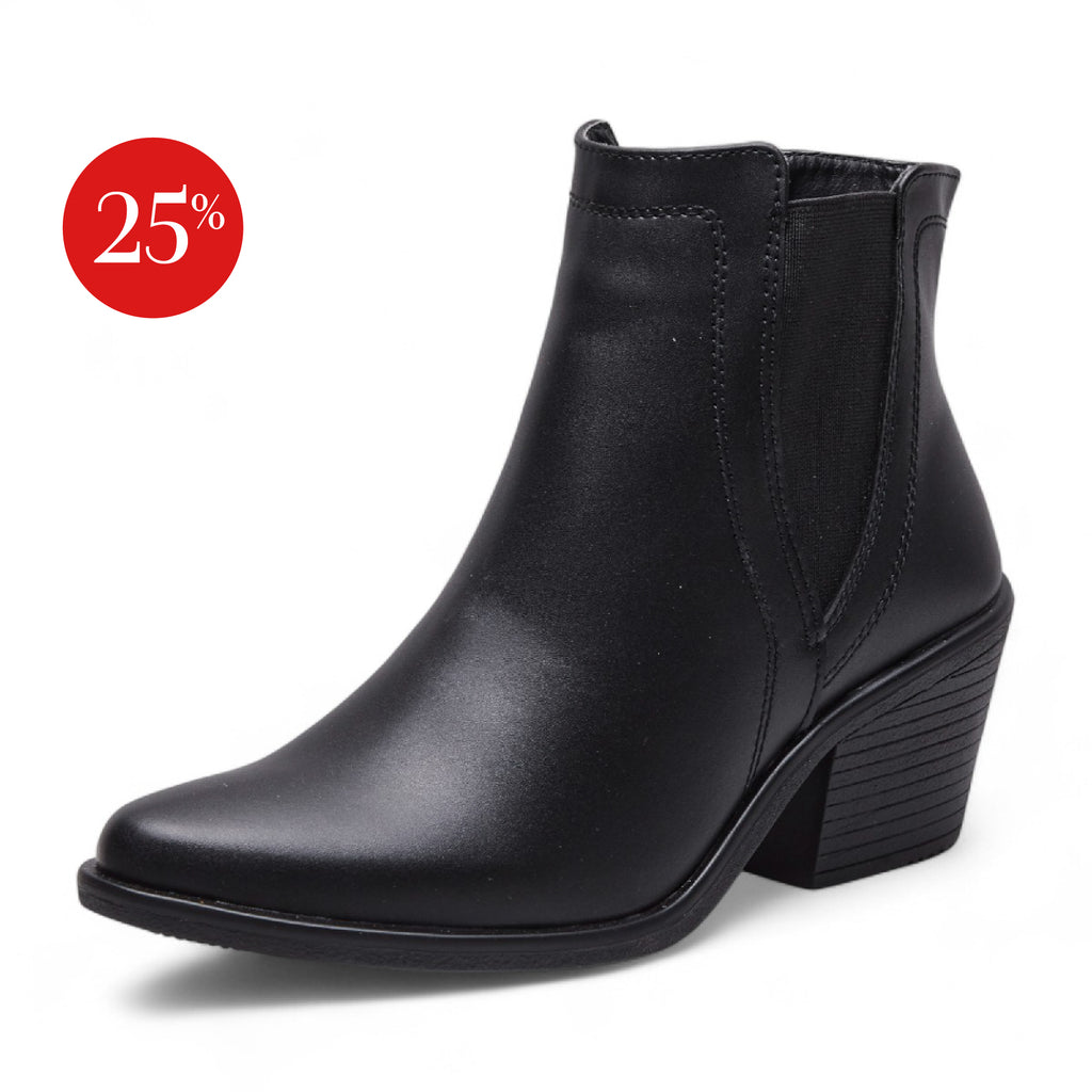 Botín alto - Modelo 11517 Negro