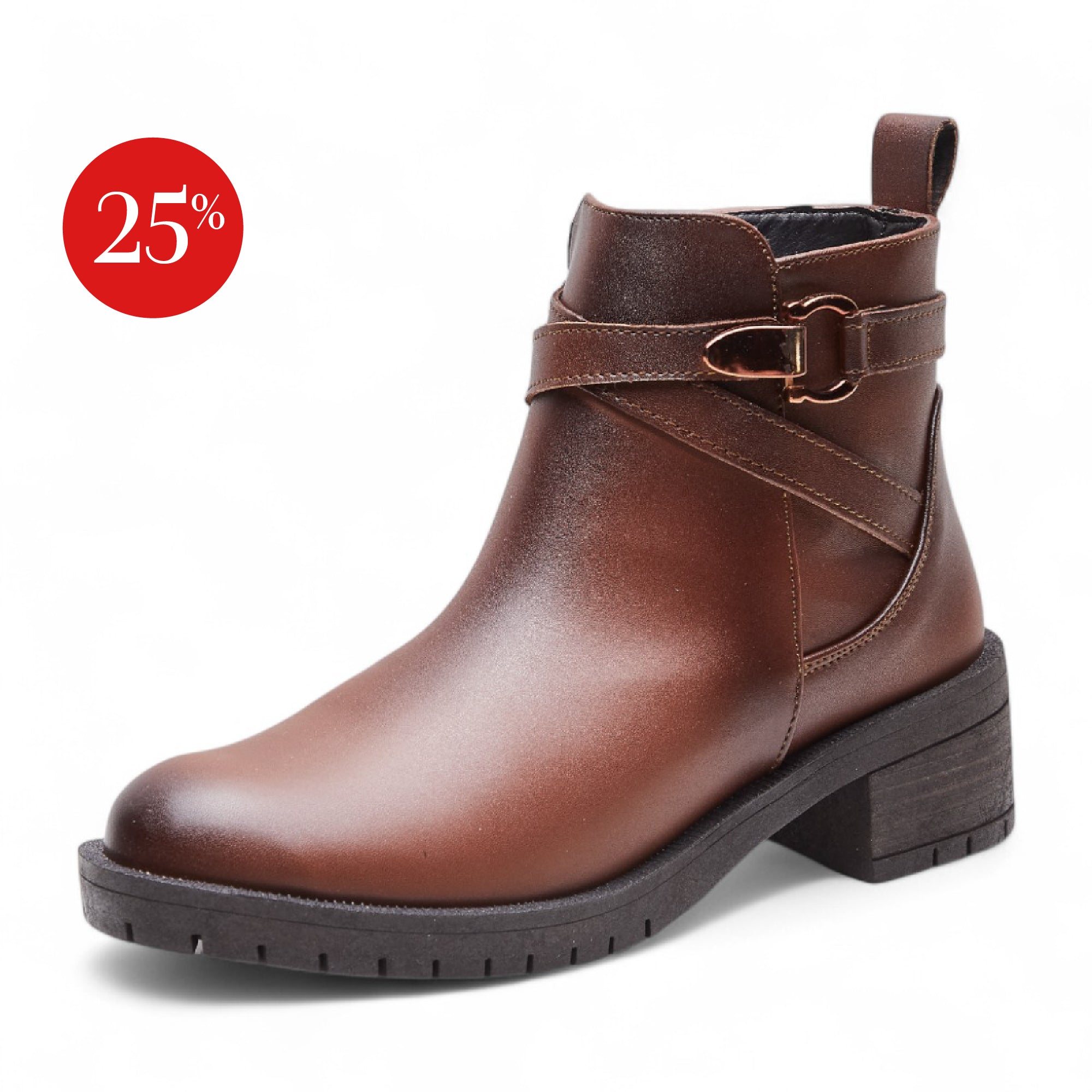 Botín alto - 1909 Coñac