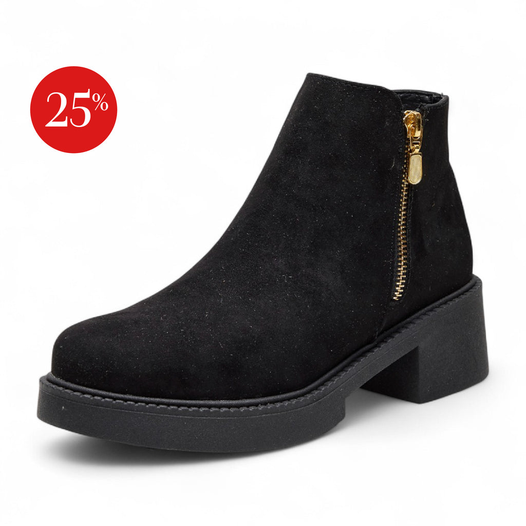 Botín alto - Modelo 25734 Negro