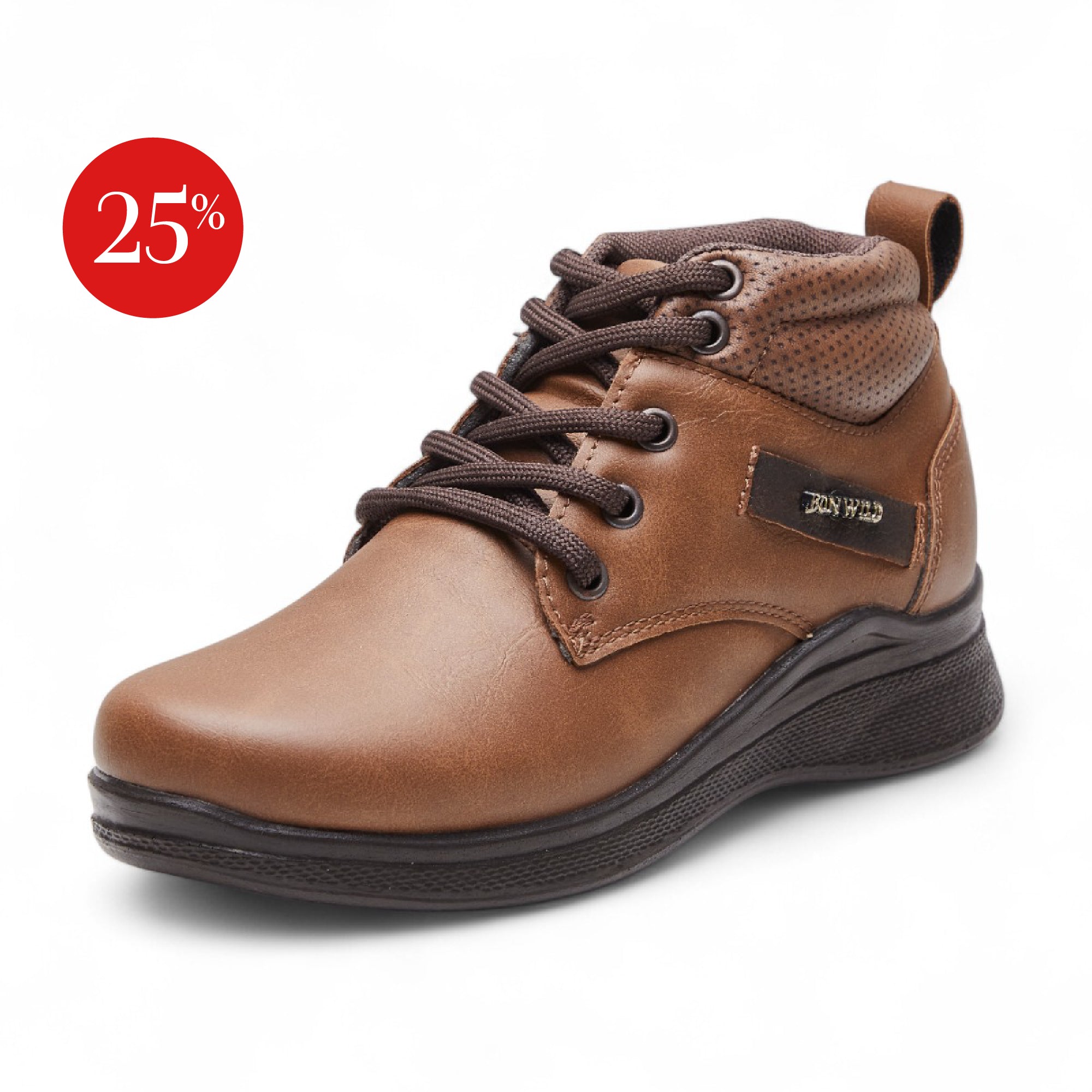 Botín bajo - Modelo UD-54 Coñac