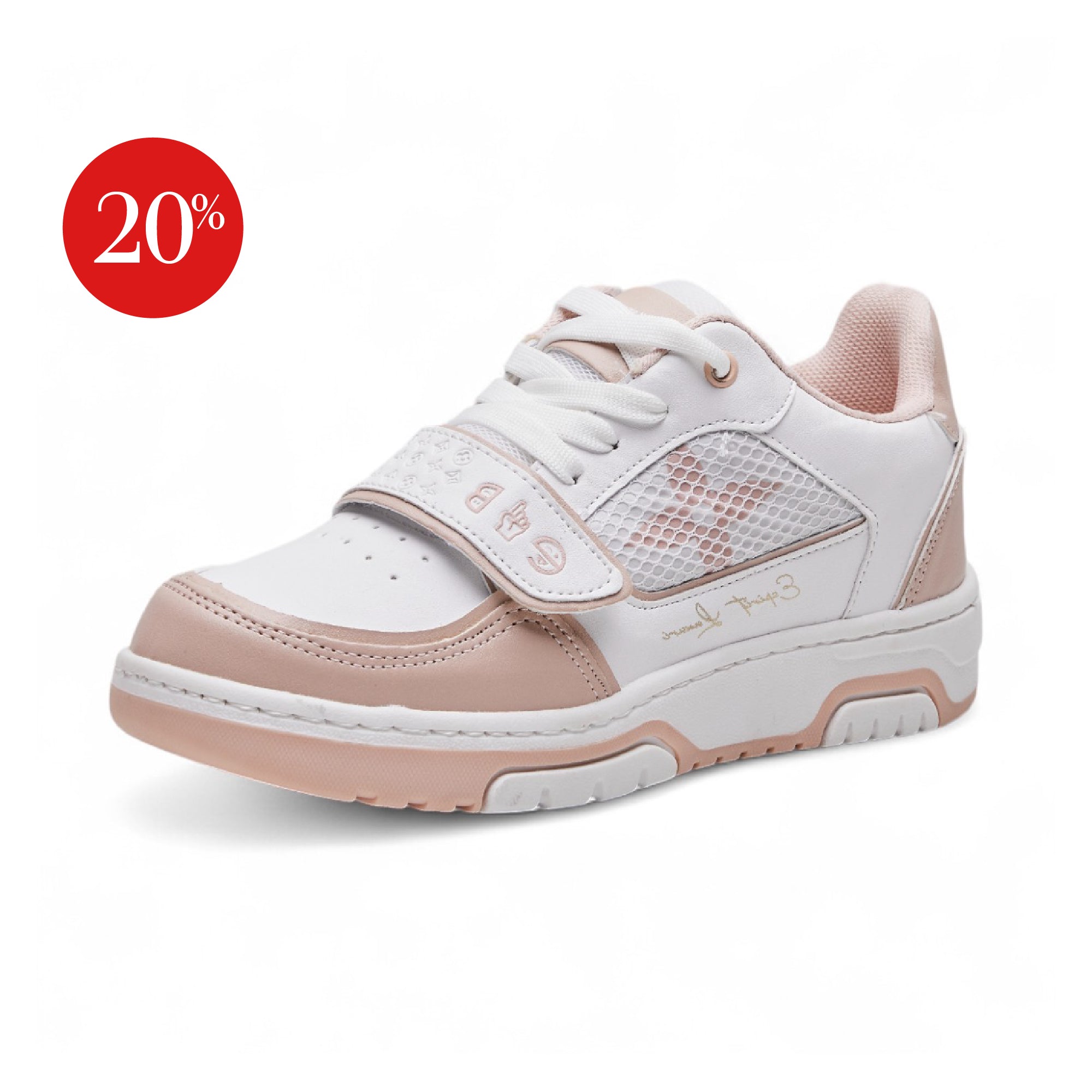 Tenis casual - 12 Blanco / Maquillaje