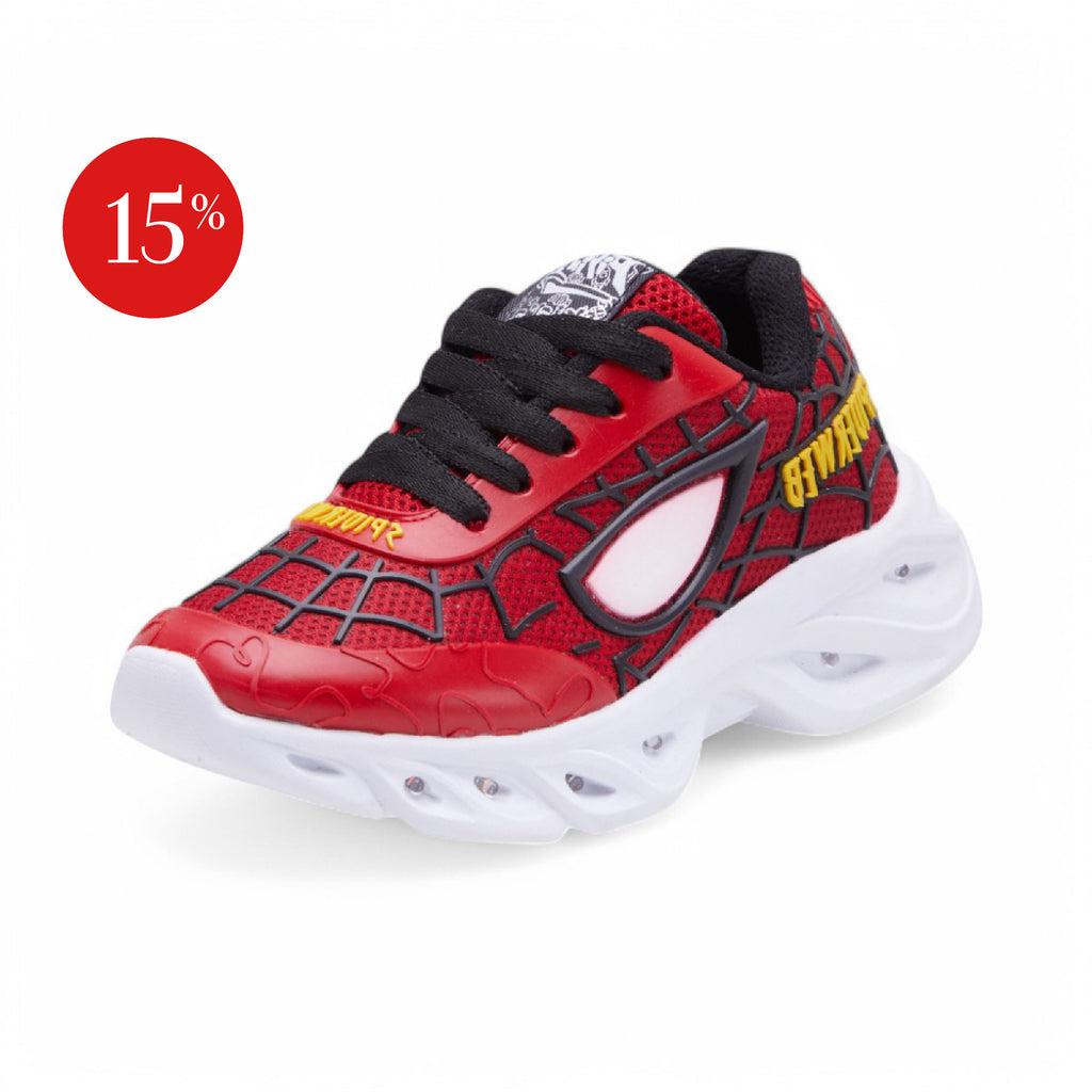 Tenis deportivo - 1 Rojo / Negro