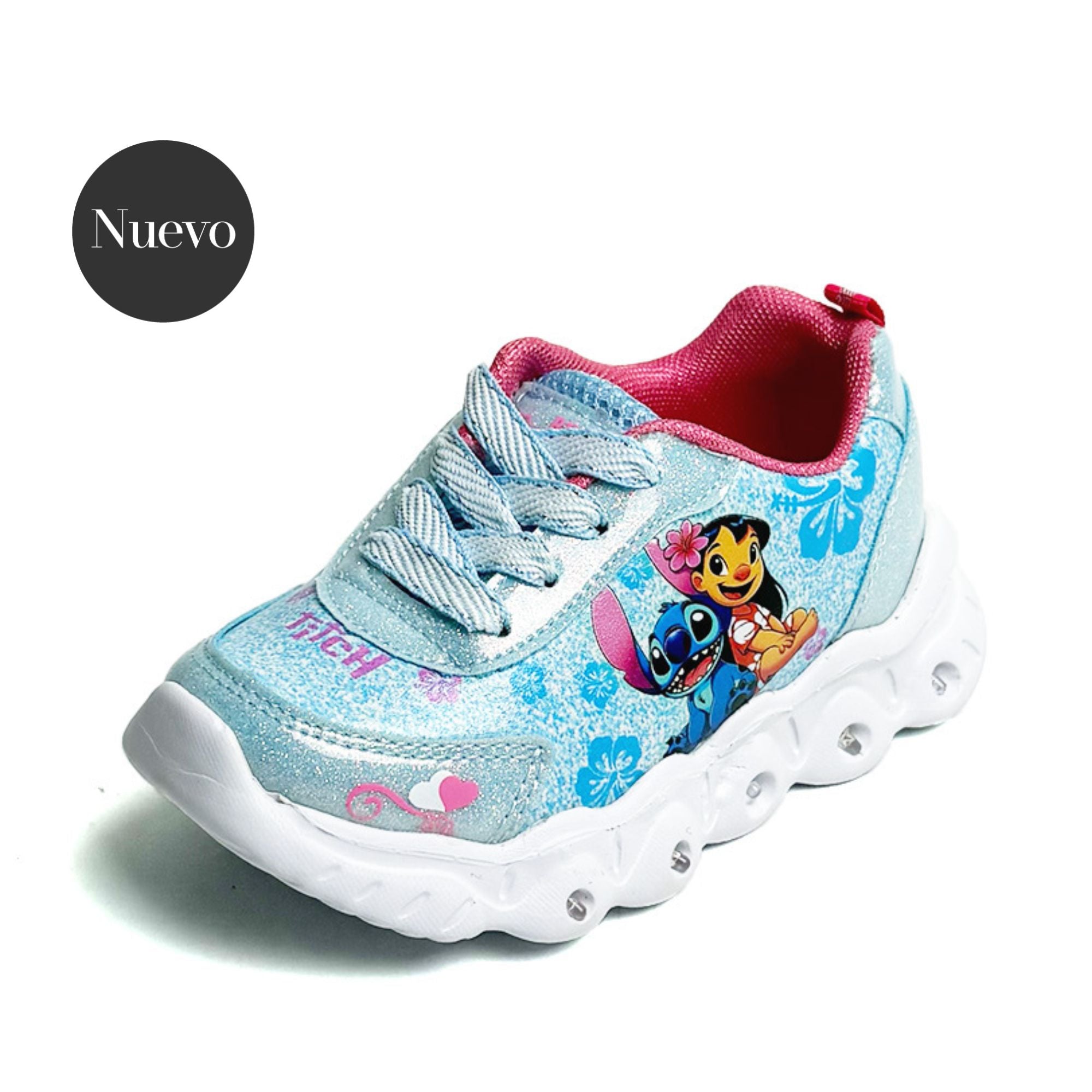 Tenis deportivo - 398-STICH Turqueza / Rosa