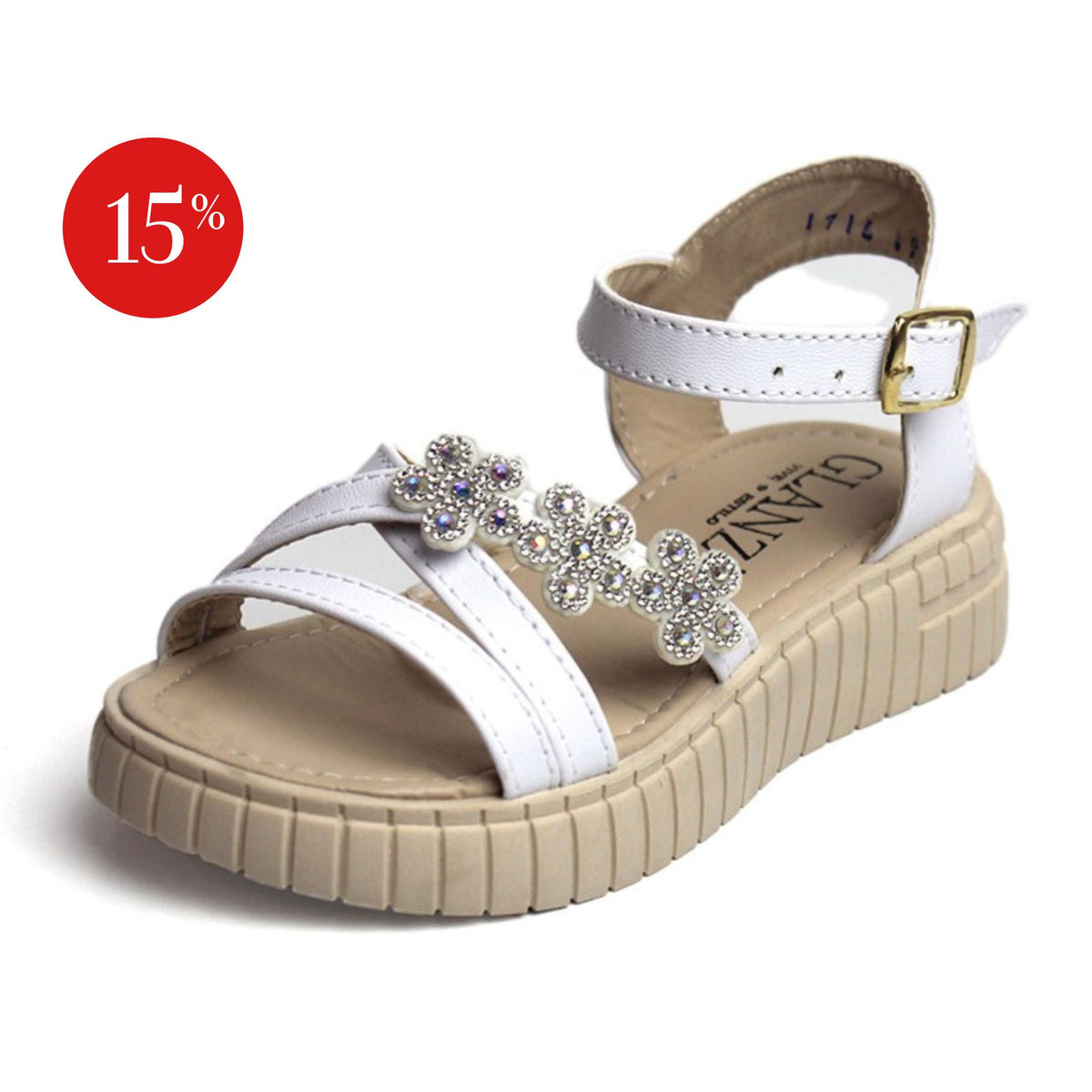 Huarache - 1716 Blanco