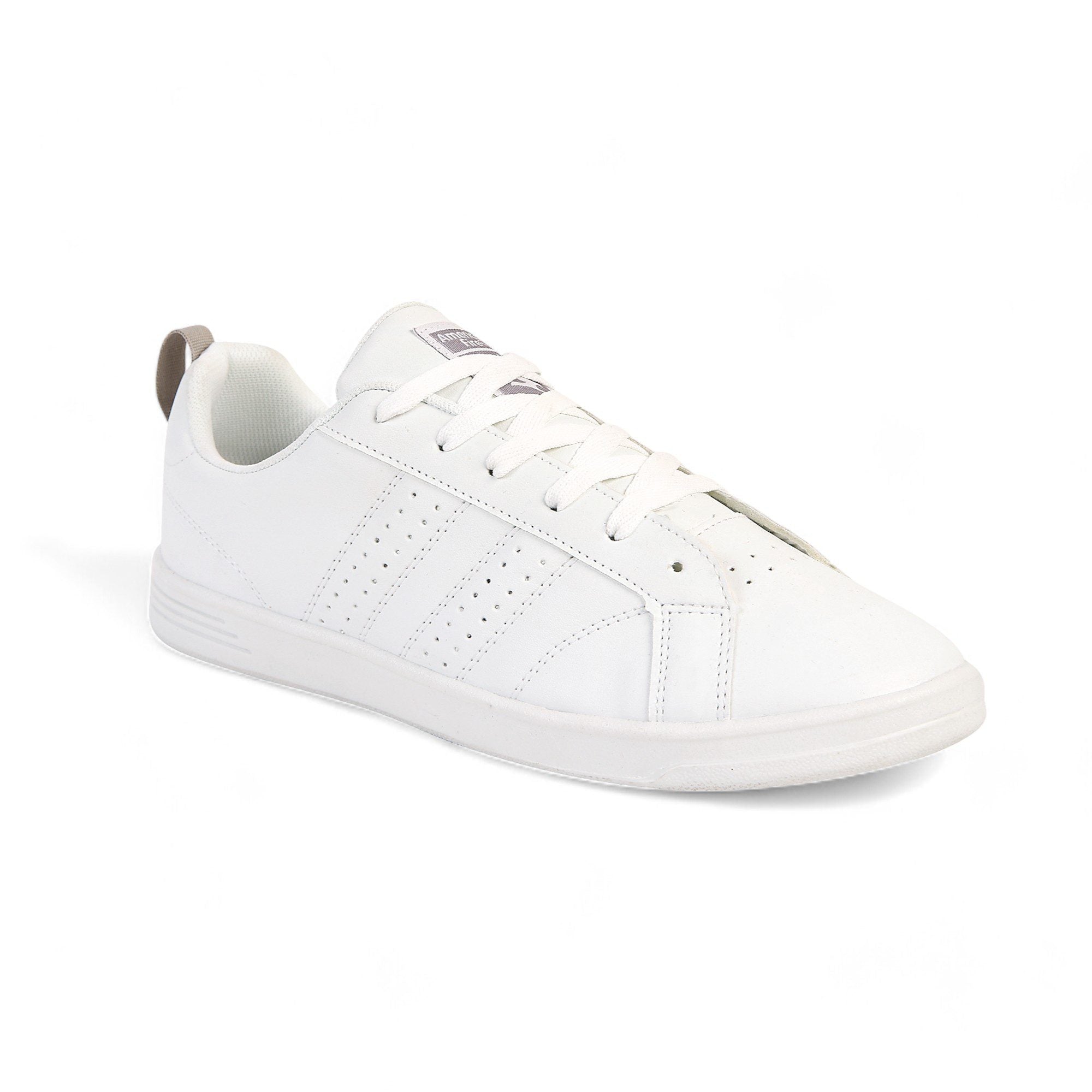 Tenis casual - 7094 Blanco / Plata
