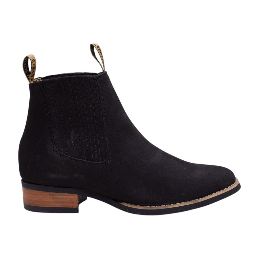 Botín Vaquero - Modelo 48 Negro