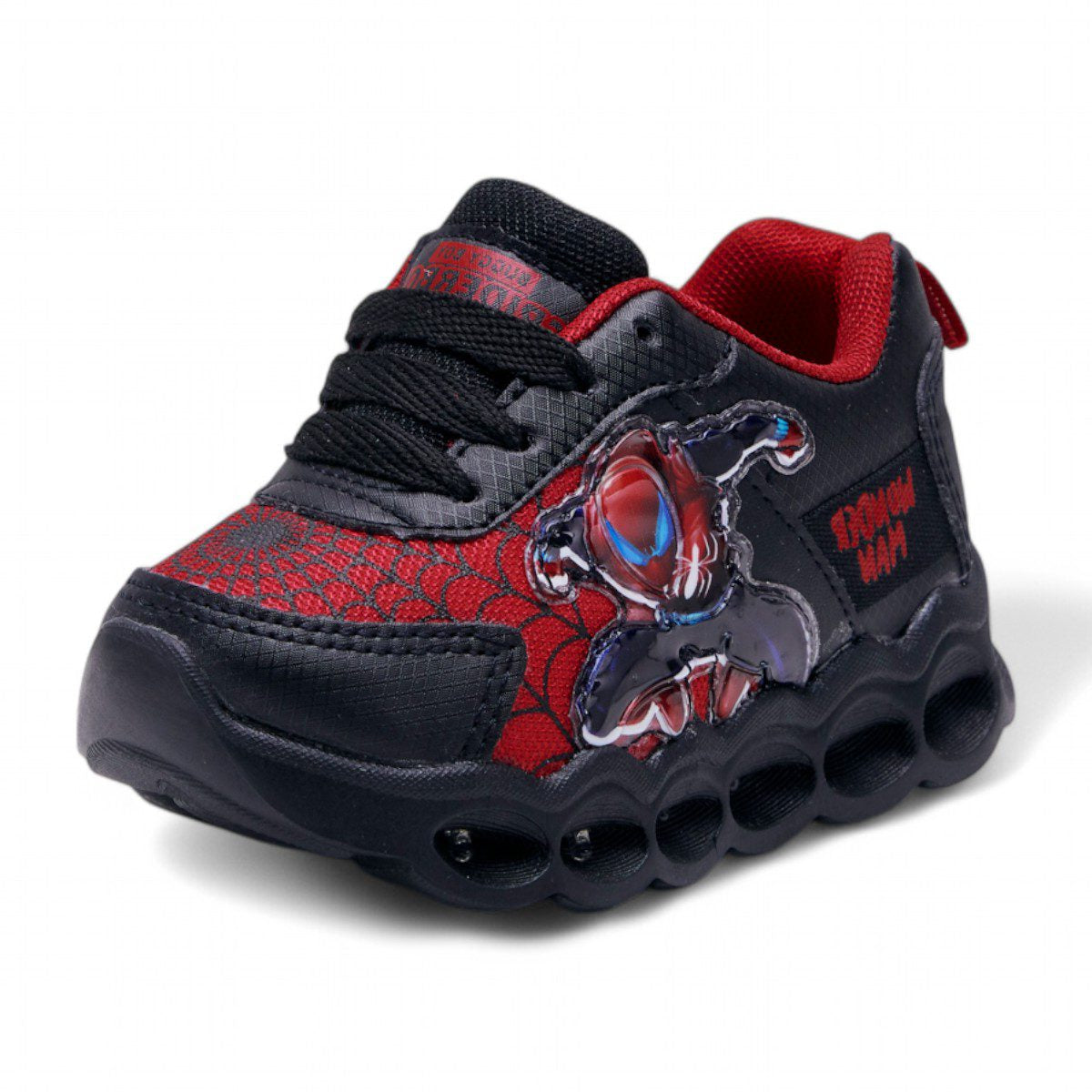 Tenis deportivo - 4221-SPHIDER Negro / Rojo
