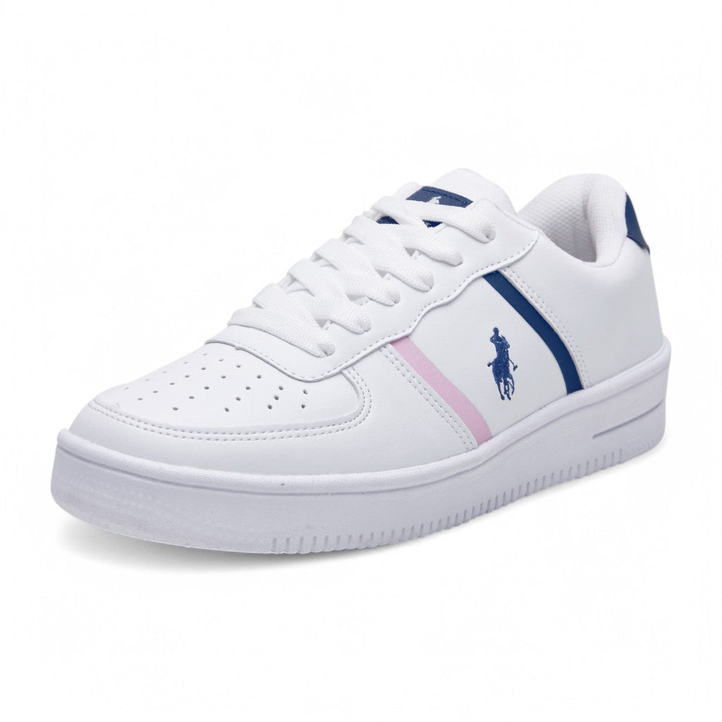 Tenis casual Polo - 222 Blanco / Marino / Rosa