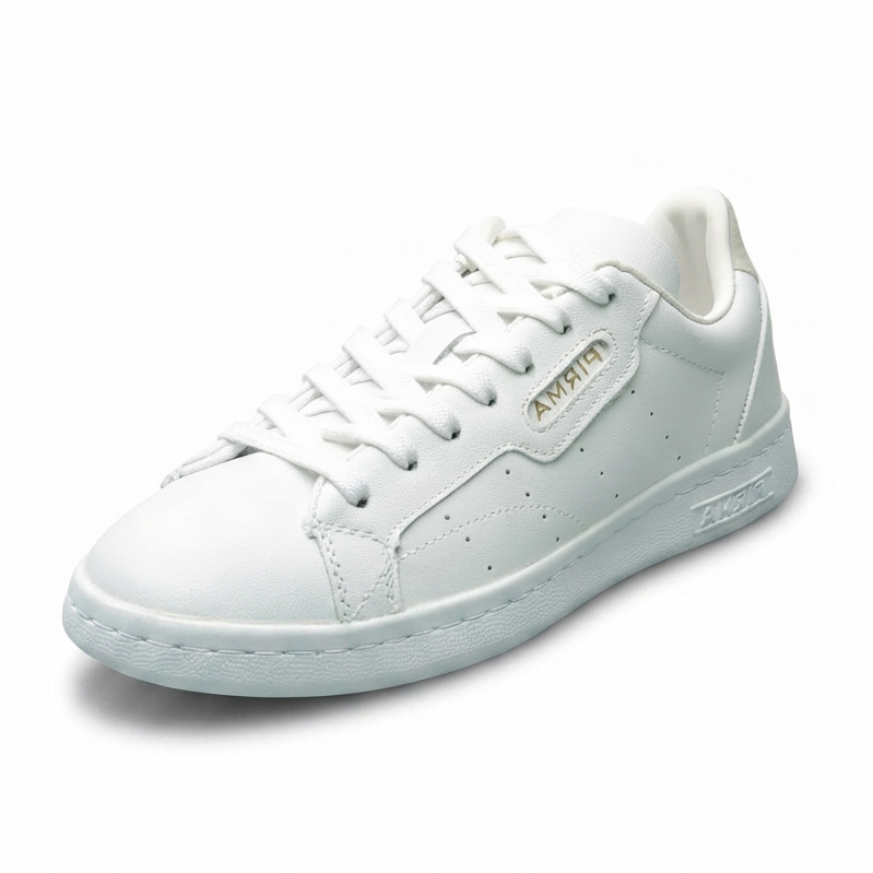 Tenis casual Pirma - 5042 Blanco / Oro