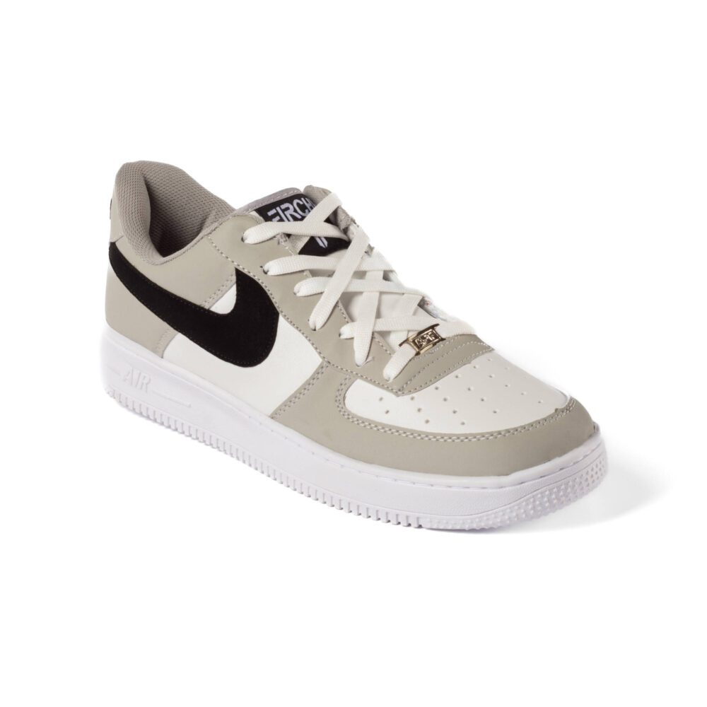 Tenis casual - 4300 Gris / Blanco / Negro
