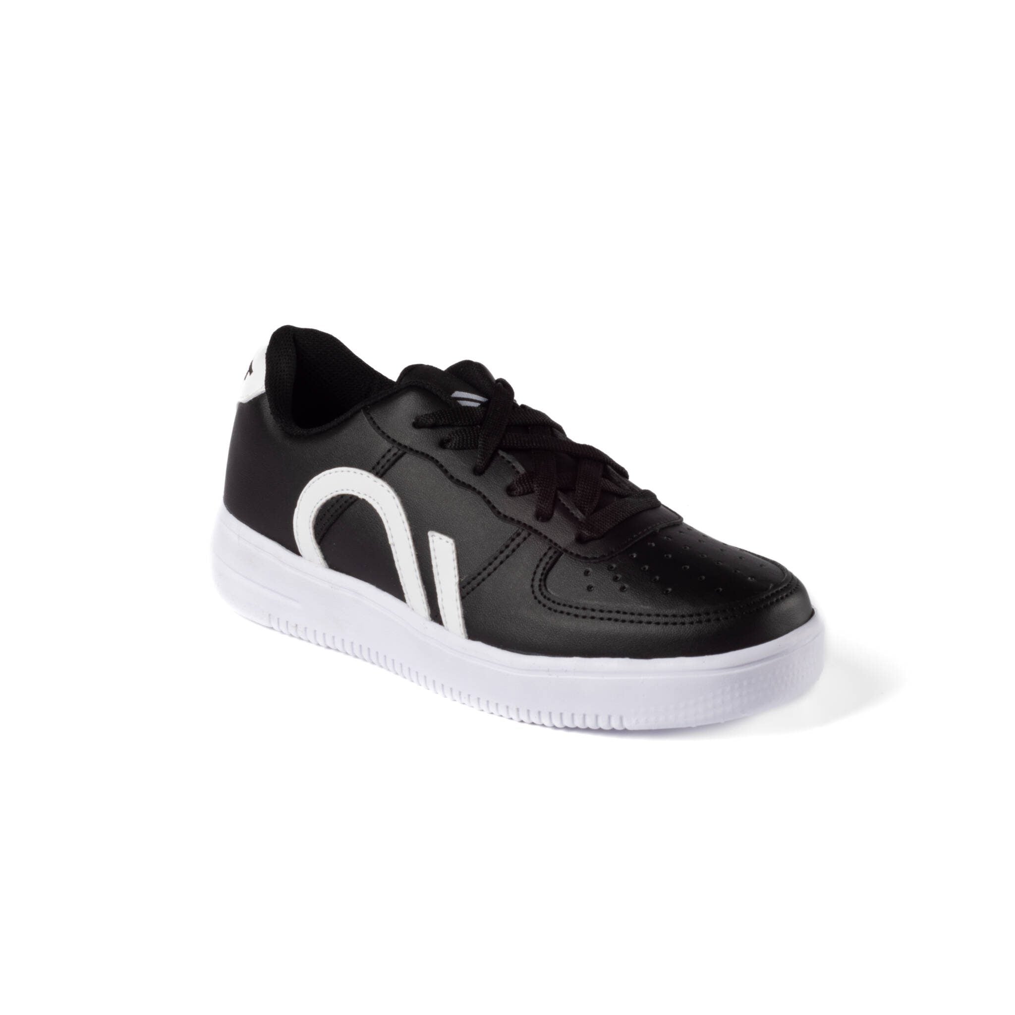 Tenis casual Bunt - 2221-3 Negro / Blanco