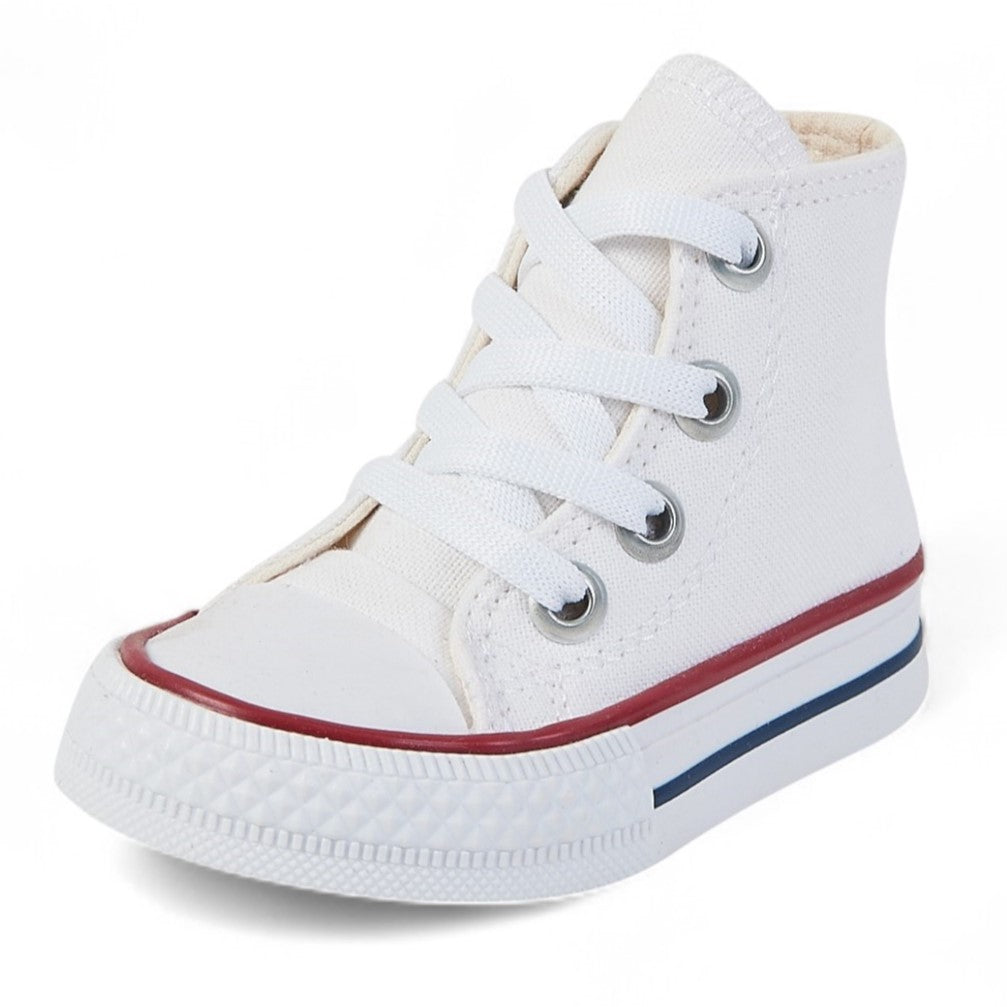 Tenis casual de bota - 688-bota Blanco