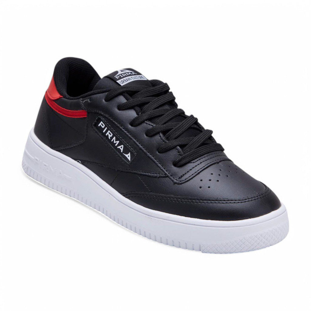 Tenis casual Pirma - 5051 Negro / Rojo