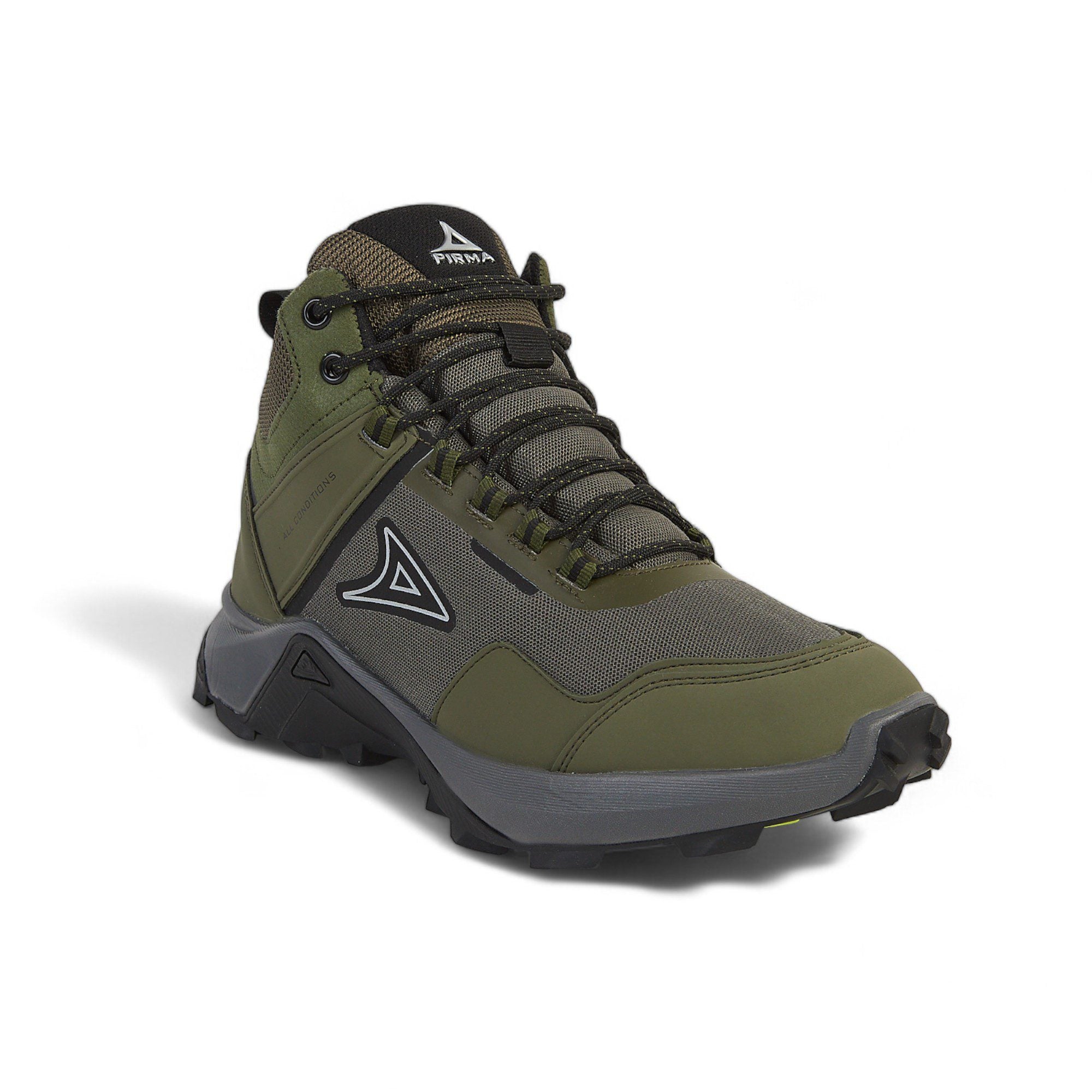 Tenis deportivo de bota Pirma - 1308 Verde / Militar