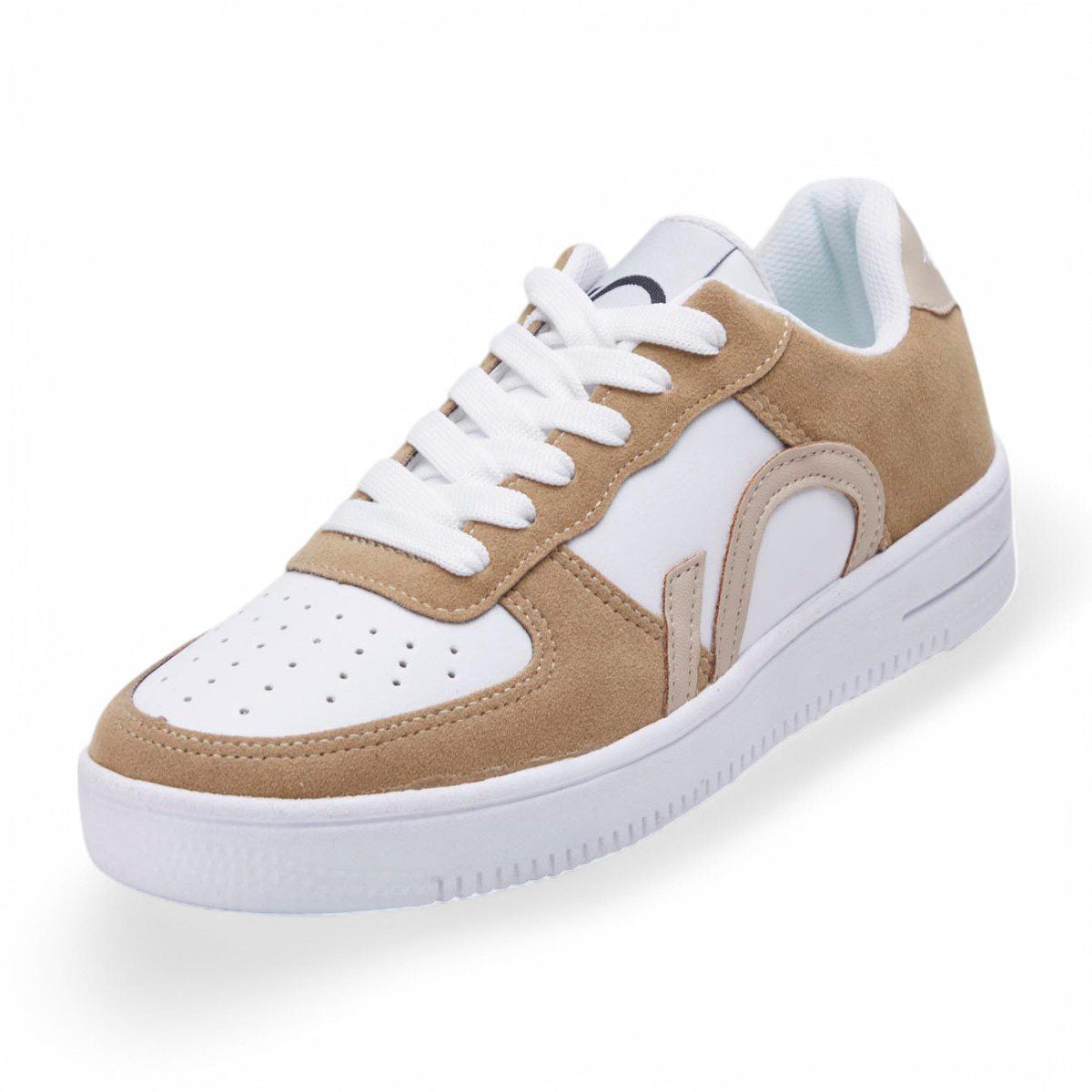 Tenis casual Bunt - 2221 Blanco / Arena